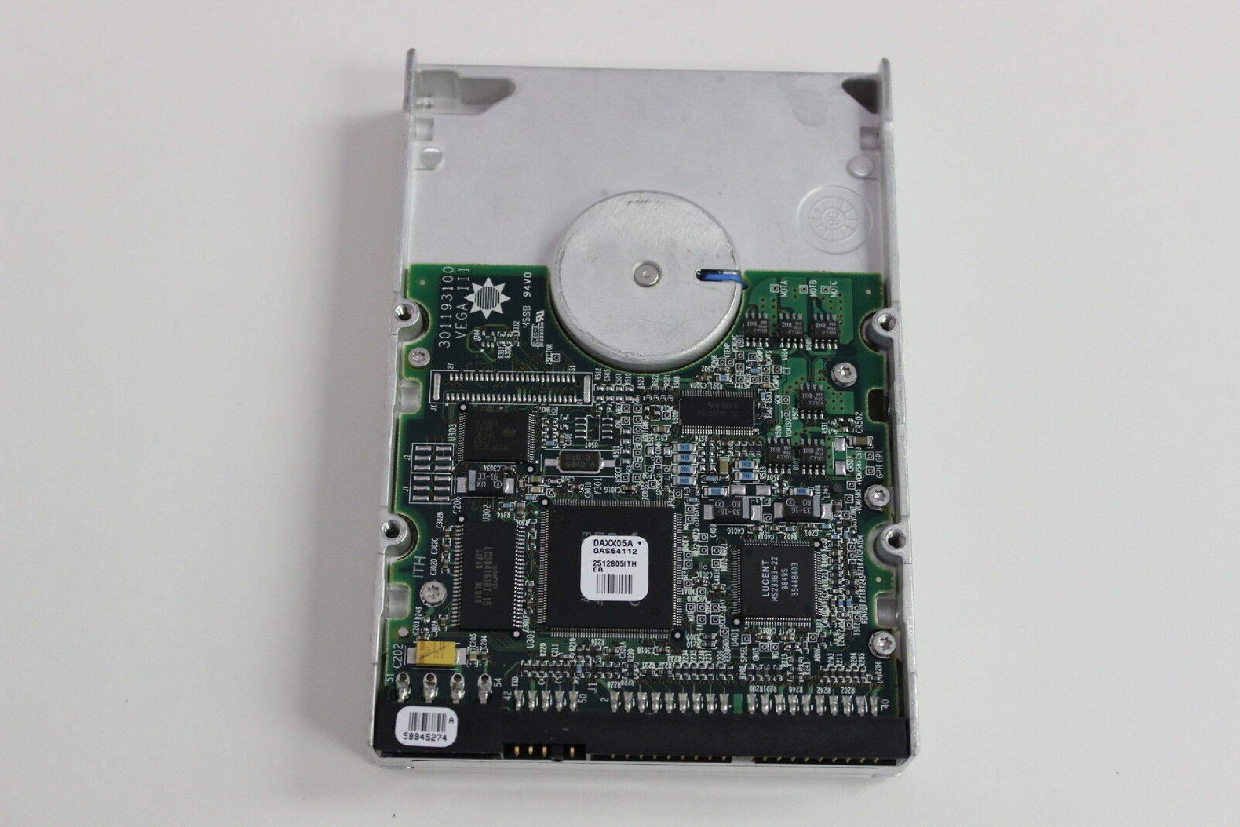 DELL 9144D MAXTOR HD IDE 6.4GB 3.5INCH DRIVE 05/12/99 HDA 53A PCBA 08A UNIQUE 52A GAS64112