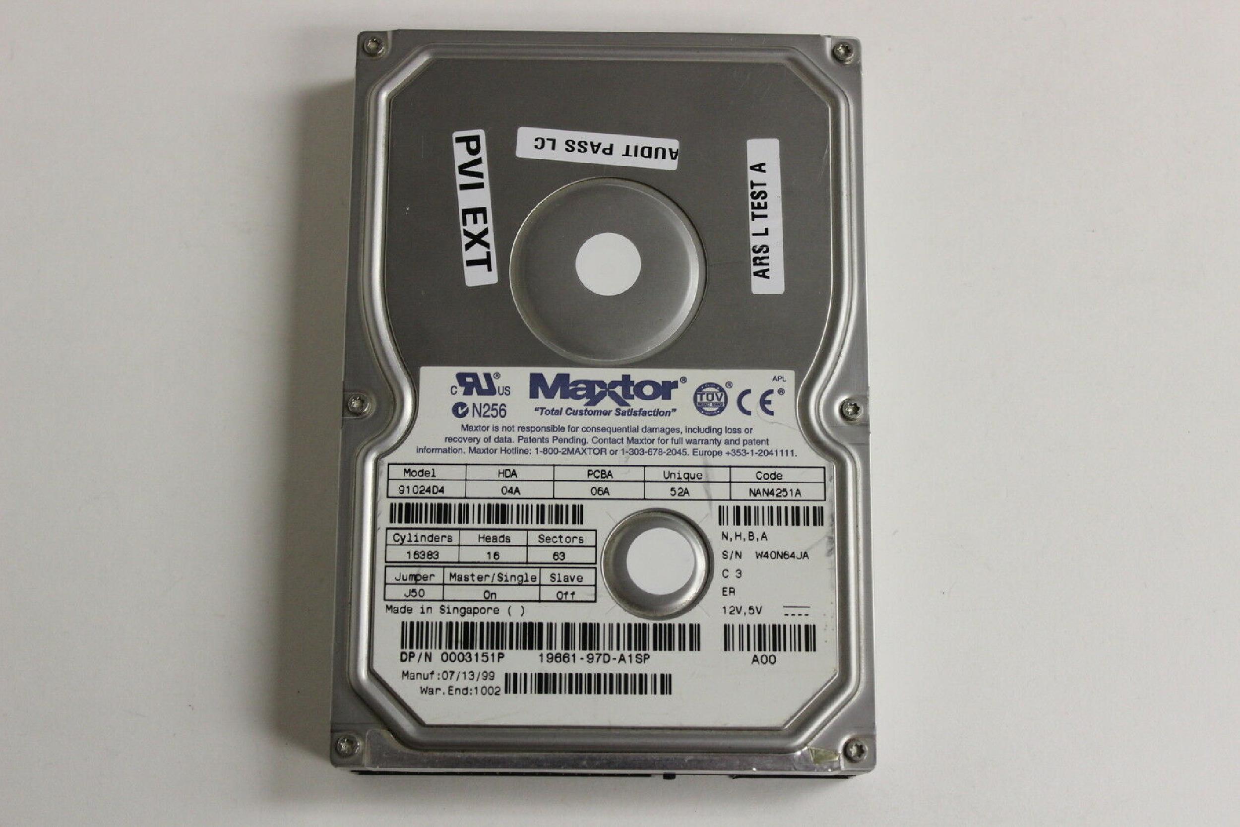 DELL 3151P 10.2GB IDE UDMA66 3.5