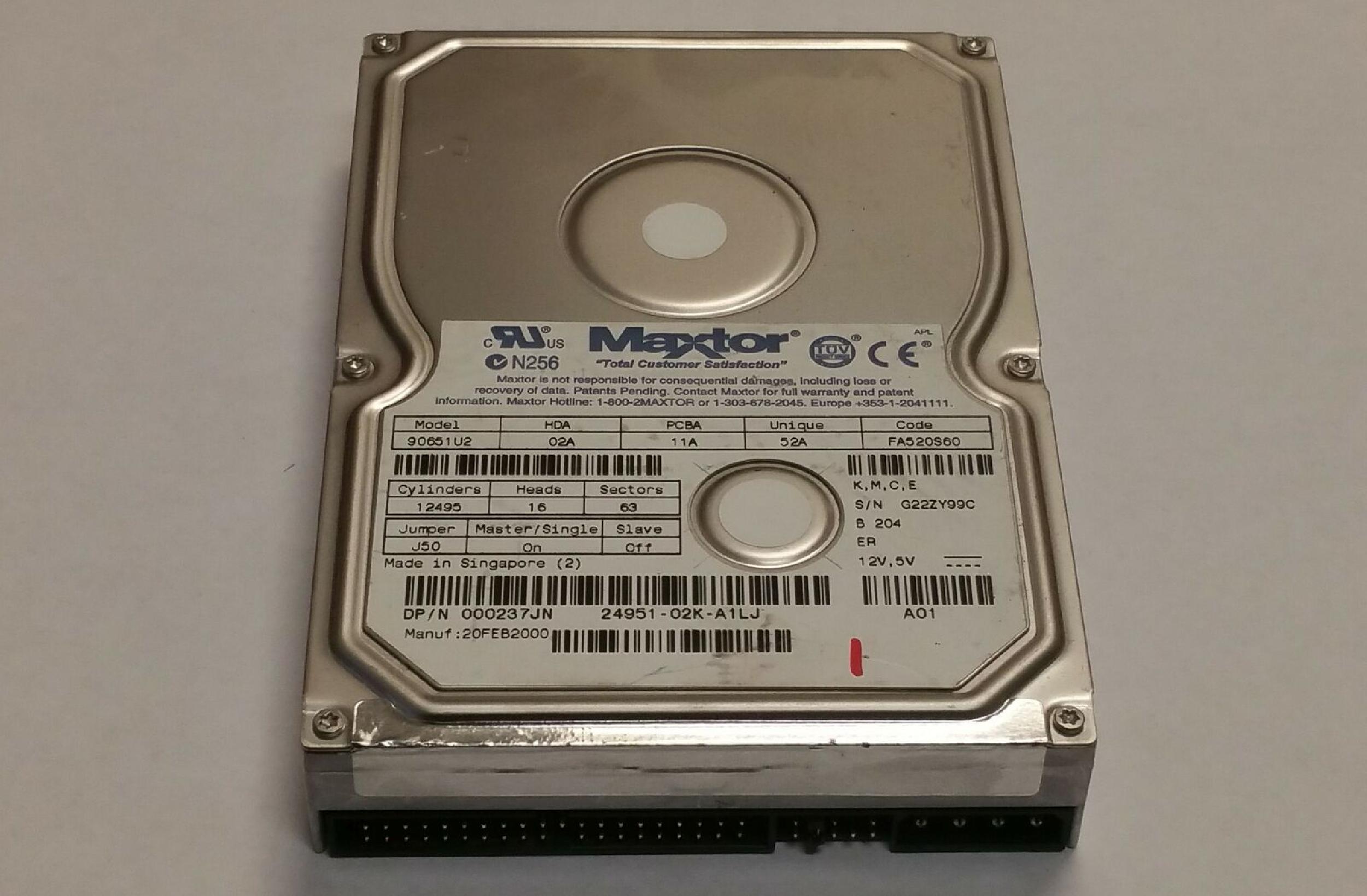 DELL 237JN HD IDE 6.4GB 3.5INCH