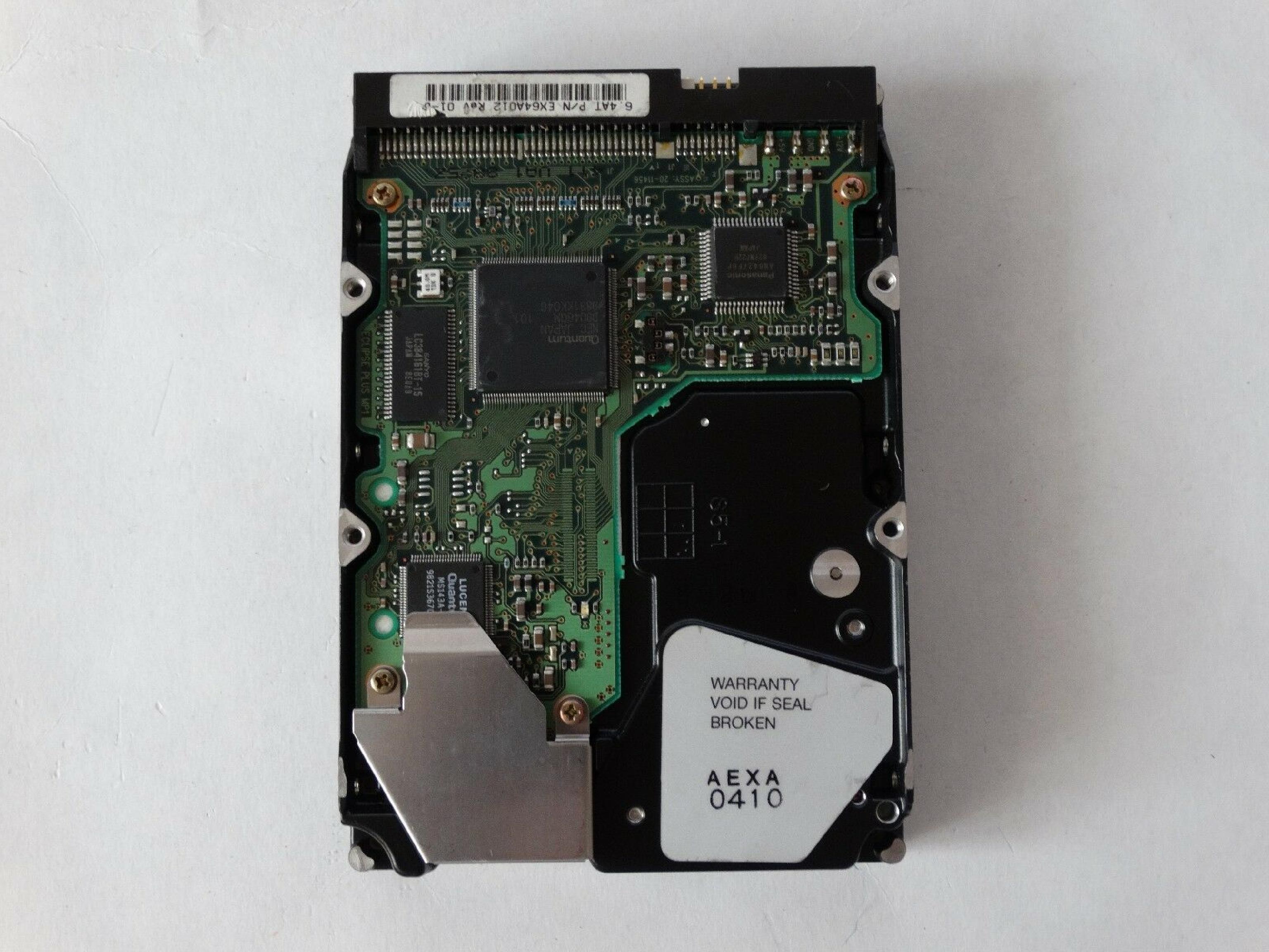 HEWLETT PACKARD / HP / QUANTUM EX64A012 6.4GB ULTRA DMA/33 IDE 3.5 LOW PROFILE AT INCH HARD DRIVE