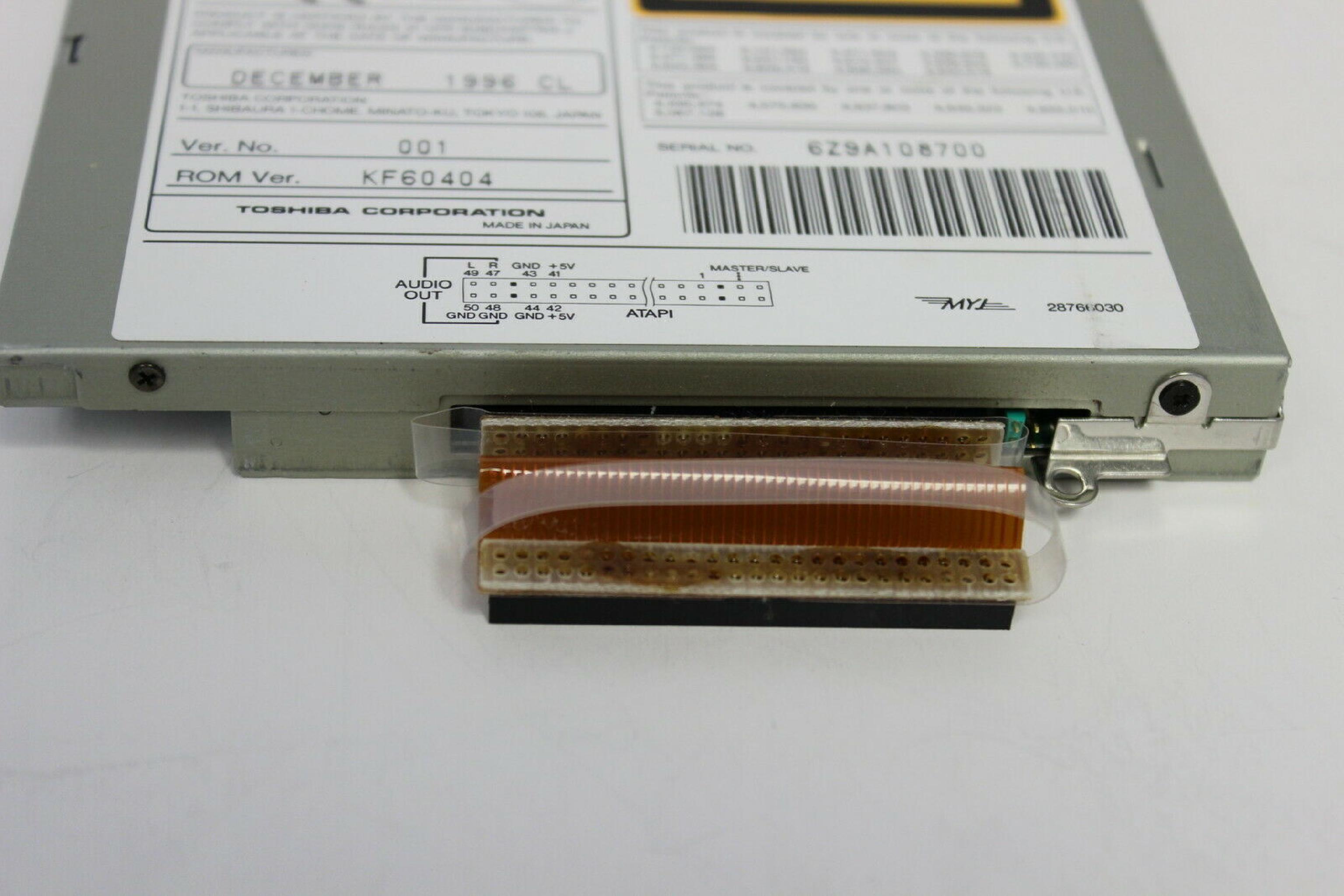 TOSHIBA XM-1402B SUPERSLIM NOTEBOOK DRIVE