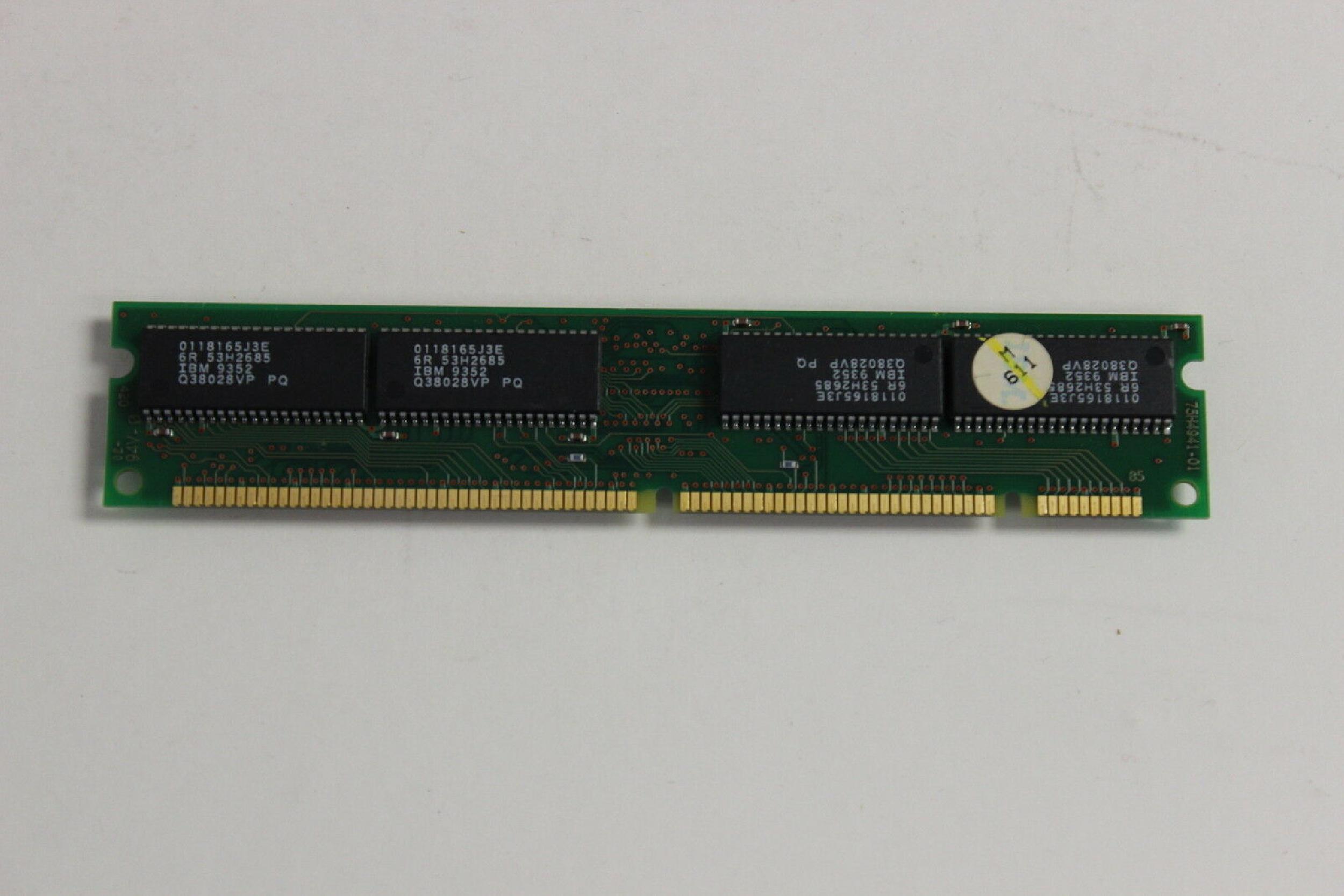 IBM 92G7334 16MB DIMM 60NS 5 VOLT NON-PARITY 750/350