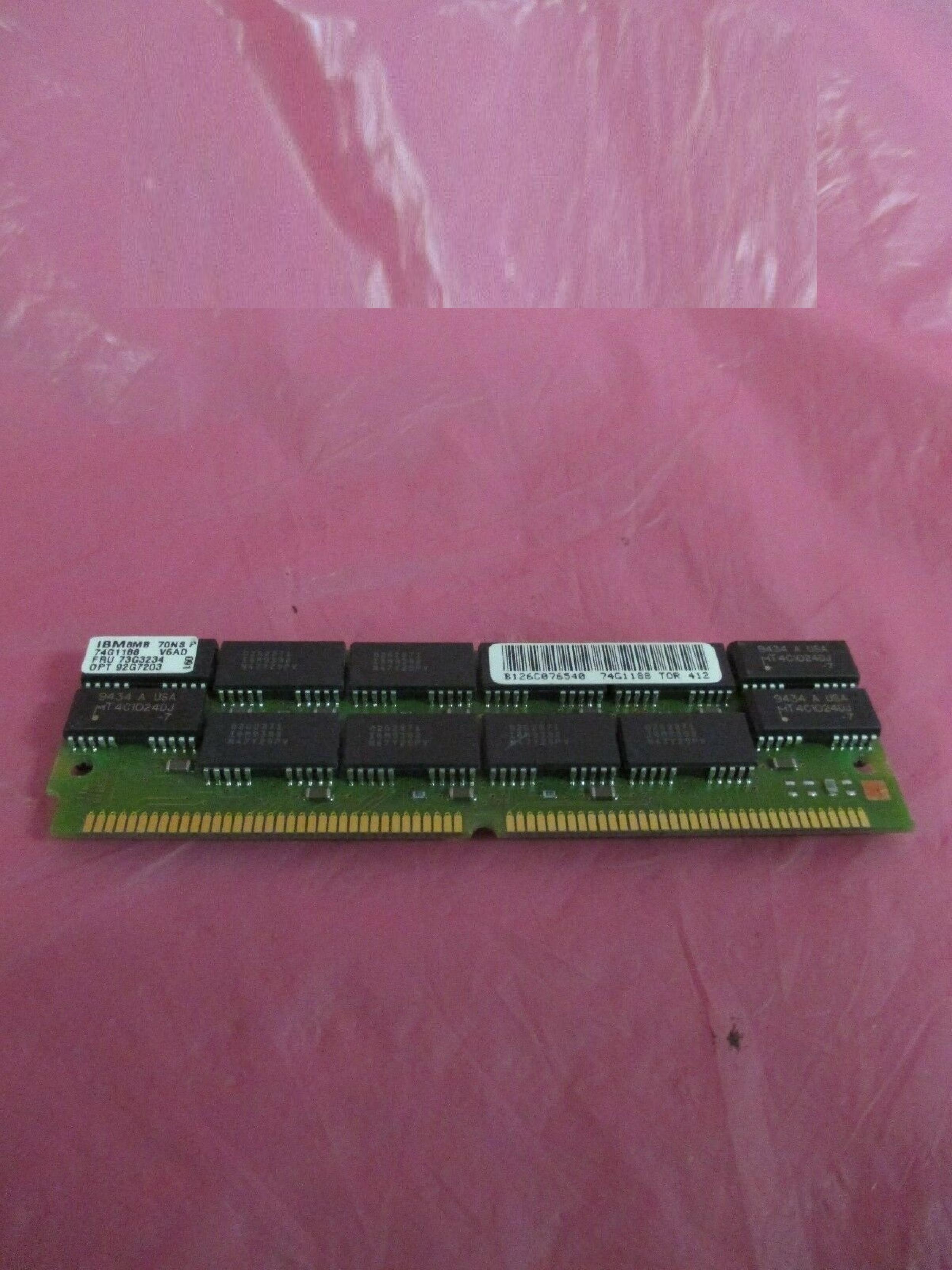IBM 73G3234 PC 320 SERVER 8/70NS SIMM 72PIN