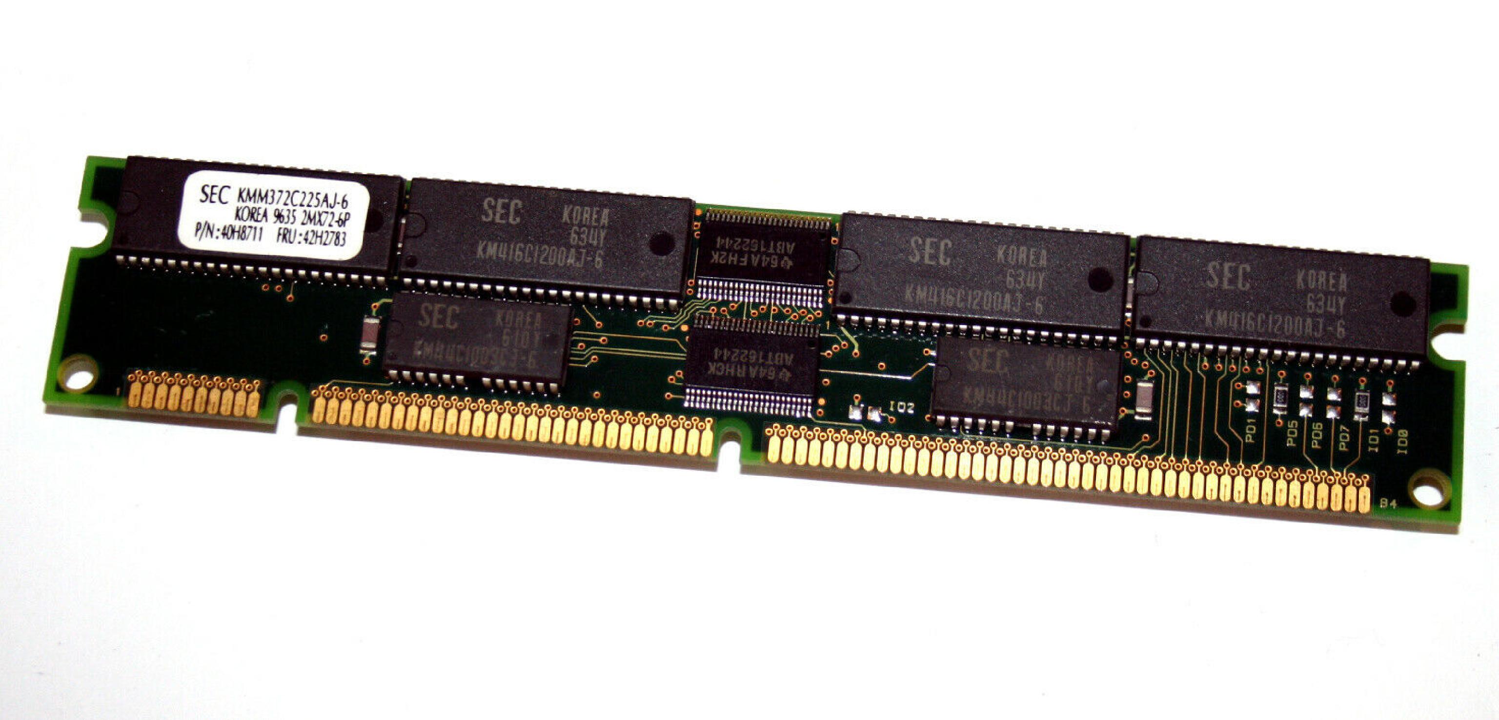 IBM 42H2783 16MB DIMM 60NS 5 VOLT 2X72 PARITY