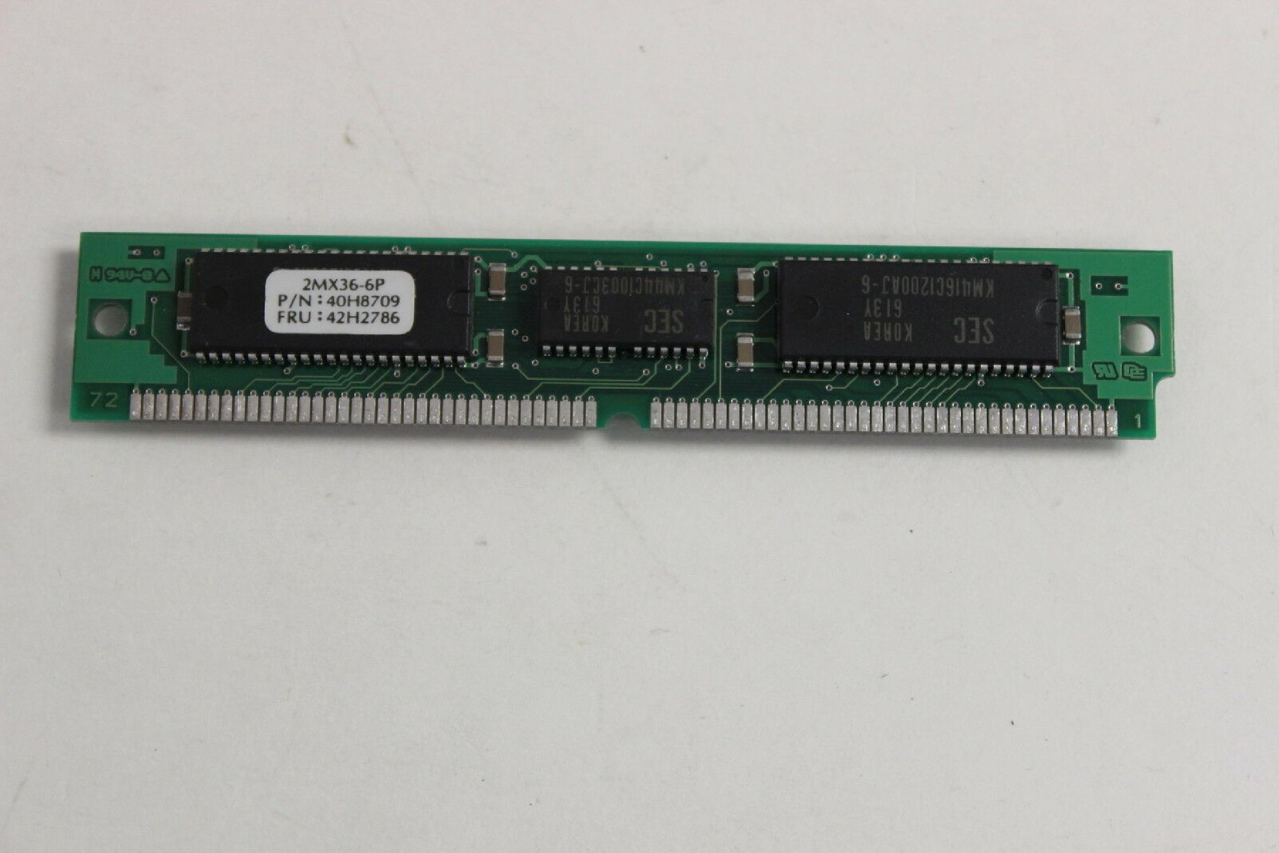 IBM 40H8709 2X36 8MB PARITY TIN LEADS