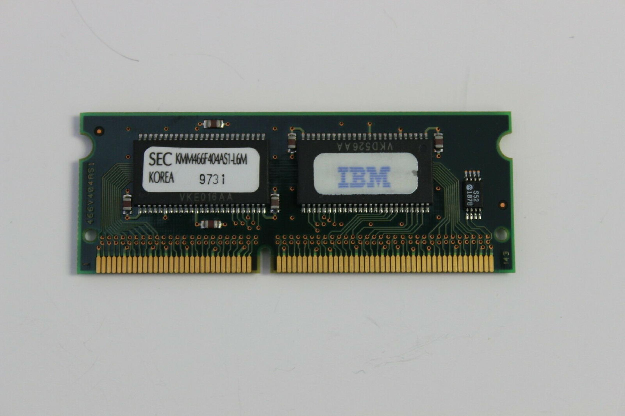 IBM 92G7342 32MB EDO SO DIMM