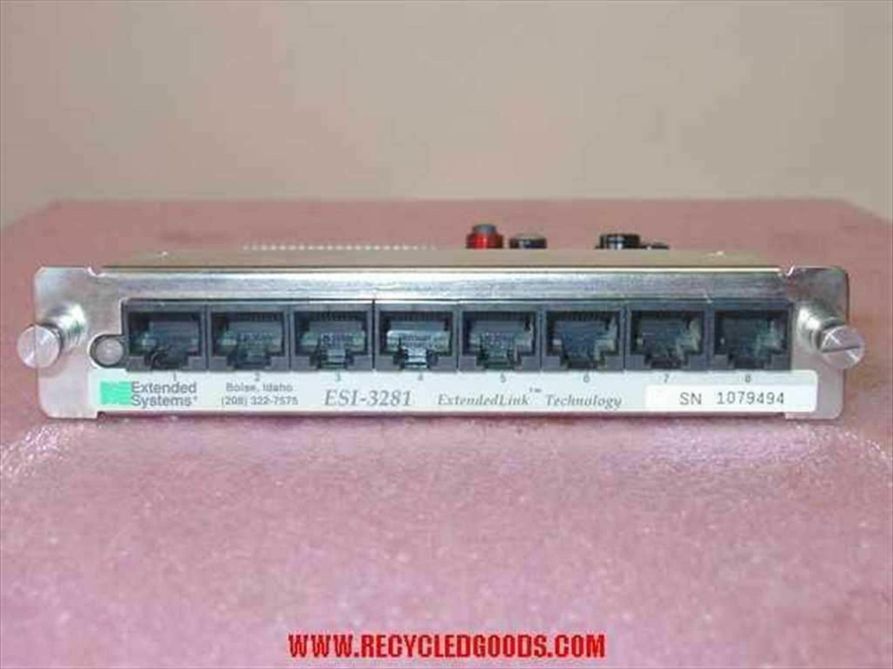 EXTENDED SYSTEMS ESI-3281 8 PORT JETDIRECT CARD