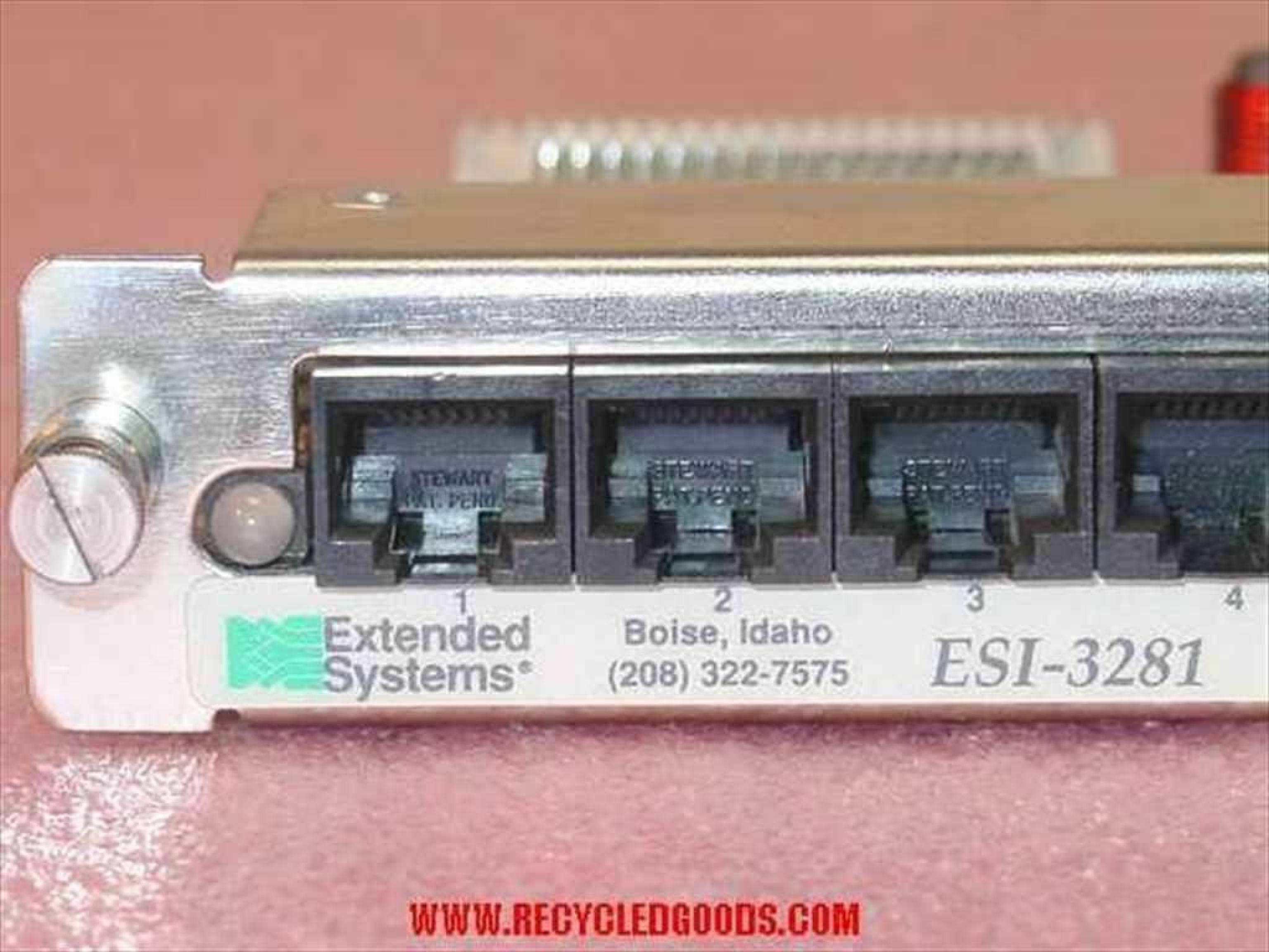 EXTENDED SYSTEMS ESI-3281 8 PORT JETDIRECT CARD