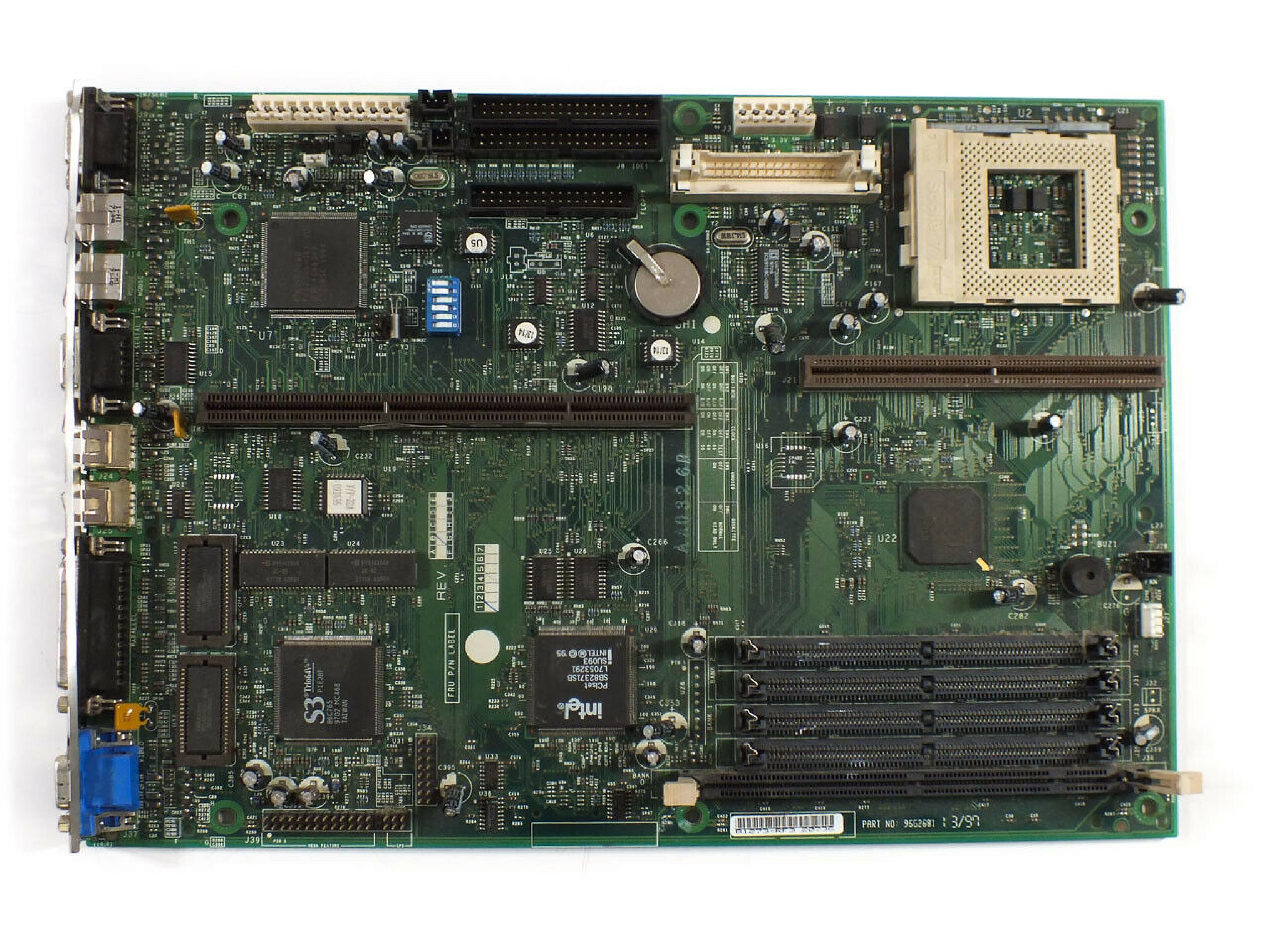 IBM 96G2681 PC350 SYSTEM BOARD MODEL 6587