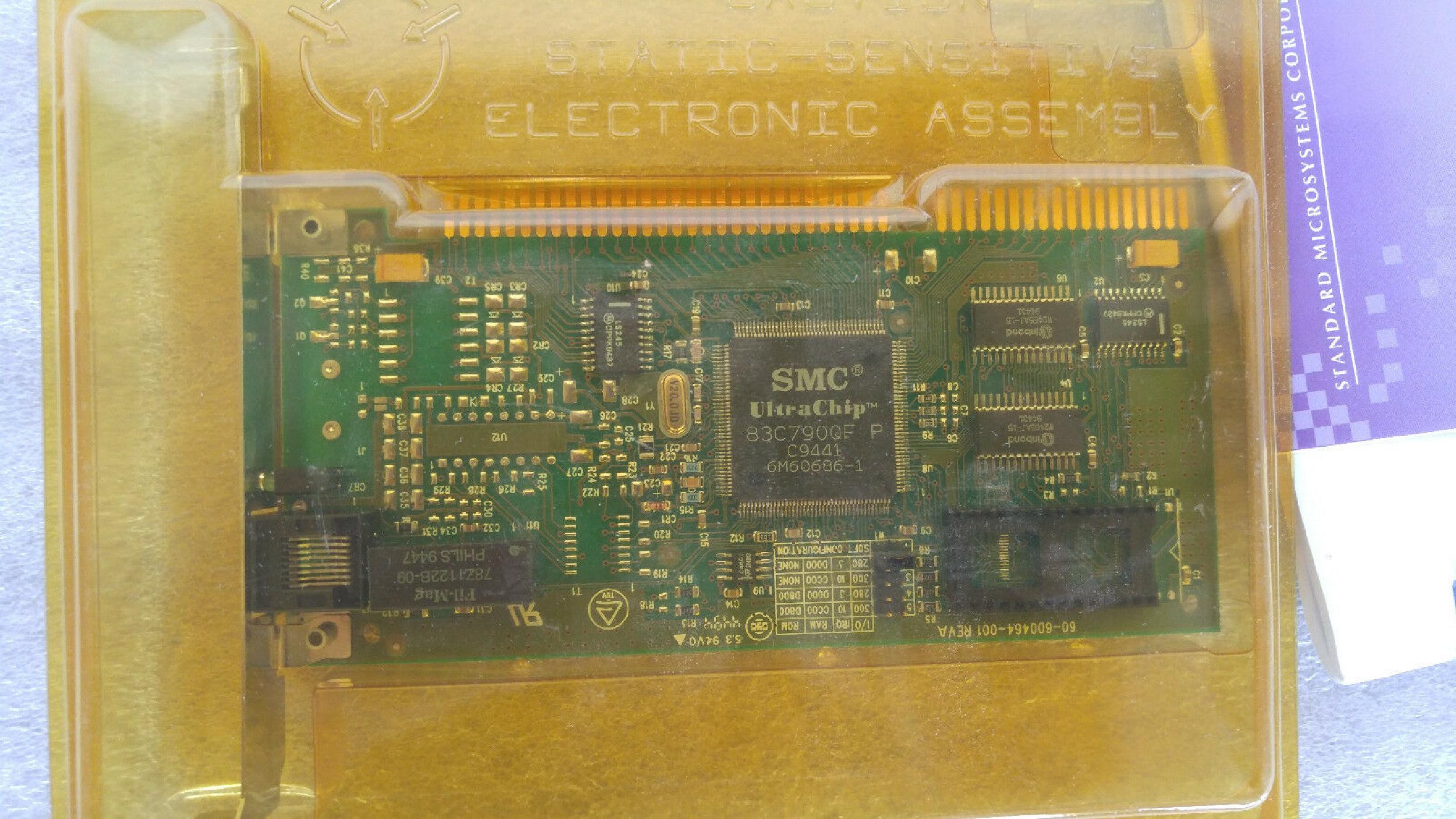 SMC / STANDARD MICROSYSTEMS CORPORATION 8216T ETHERCARD ELITE 16T ULTRA