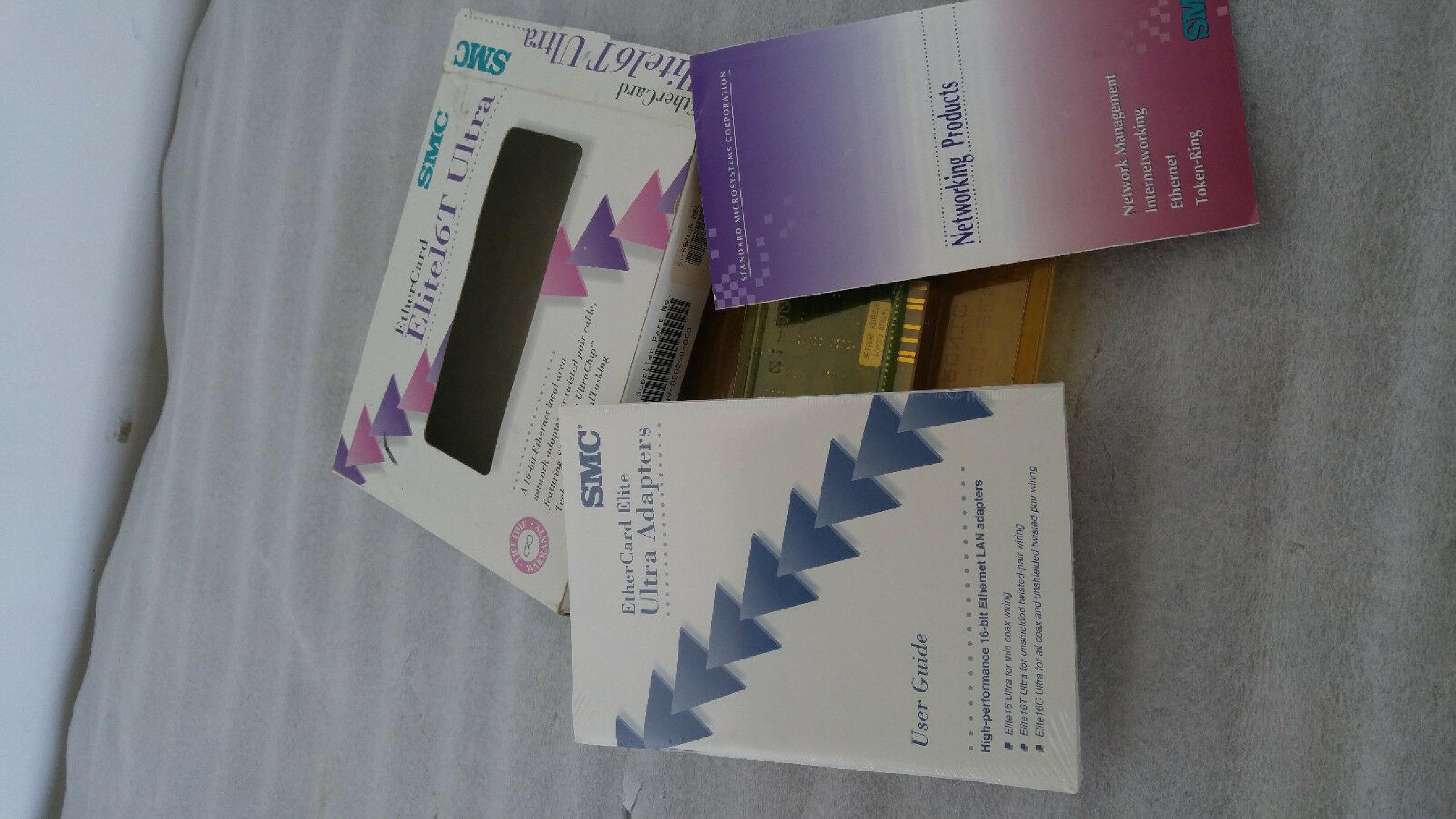 SMC / STANDARD MICROSYSTEMS CORPORATION 8216T ETHERCARD ELITE 16T ULTRA