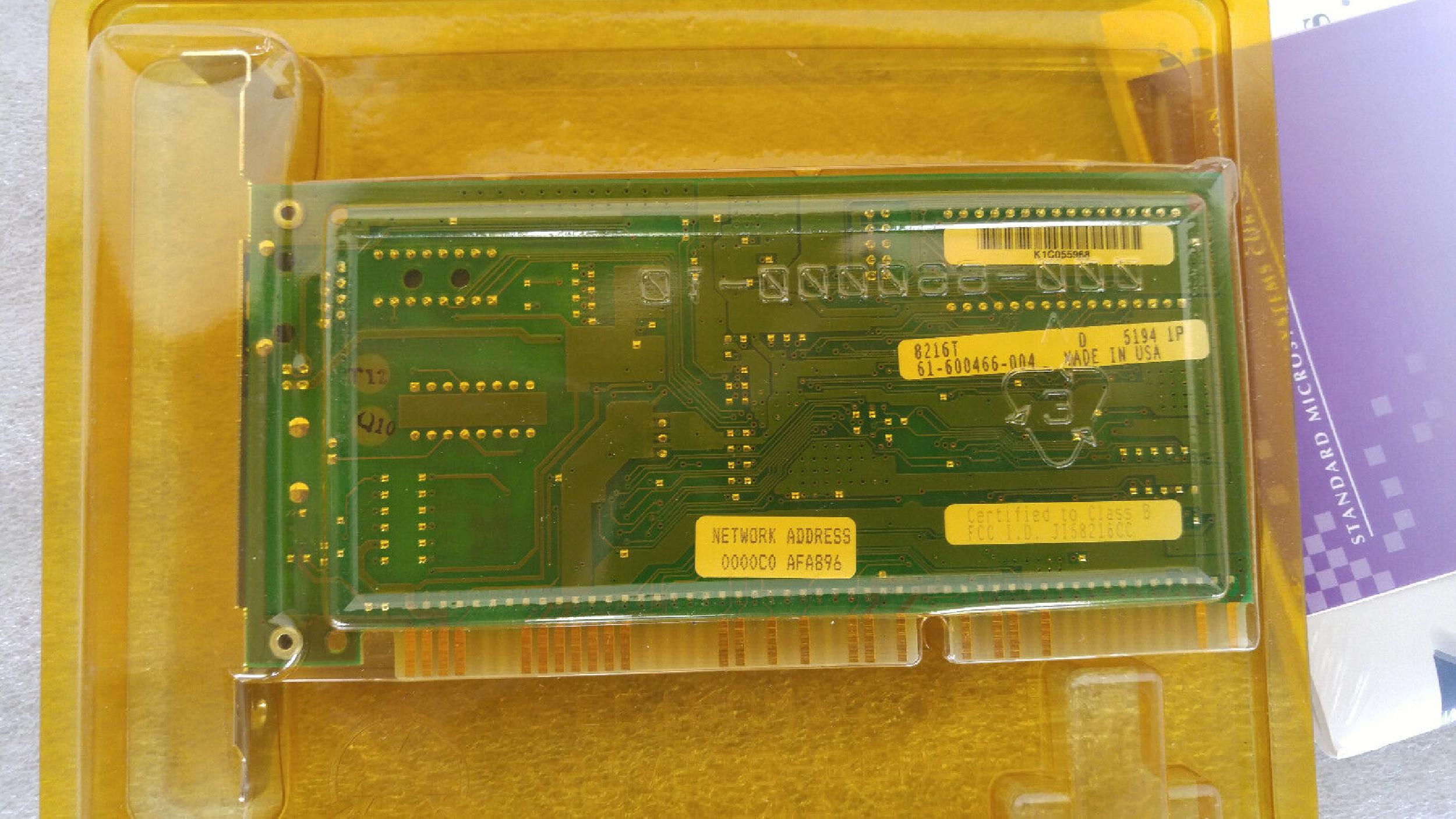 SMC / STANDARD MICROSYSTEMS CORPORATION 8216T ETHERCARD ELITE 16T ULTRA