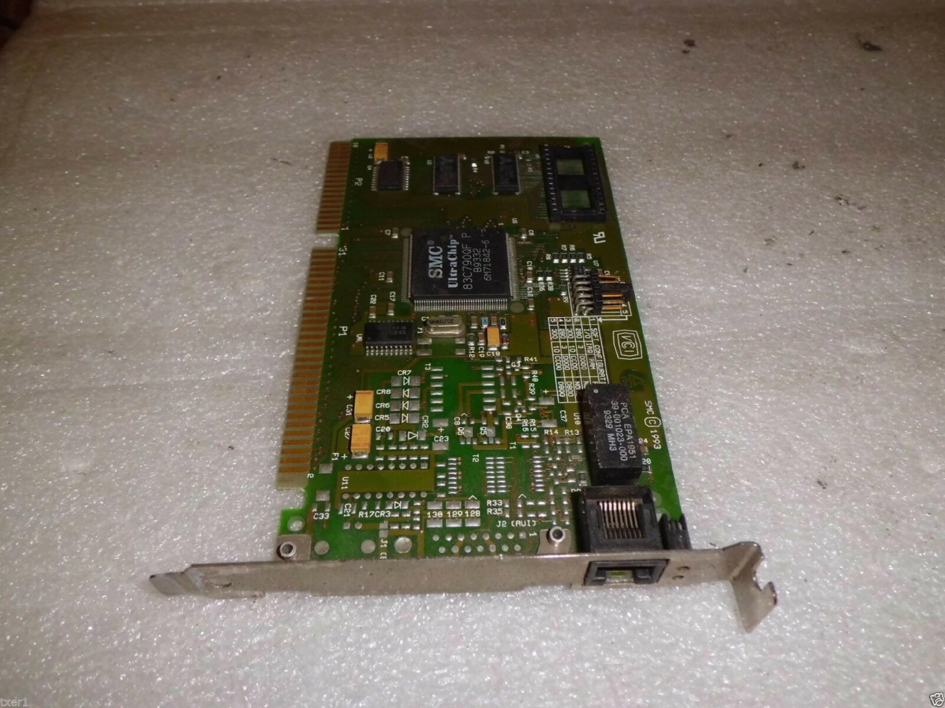 SMC / STANDARD MICROSYSTEMS CORPORATION 61-600455-004 ETHERCARD ELITE 16T ULTRA