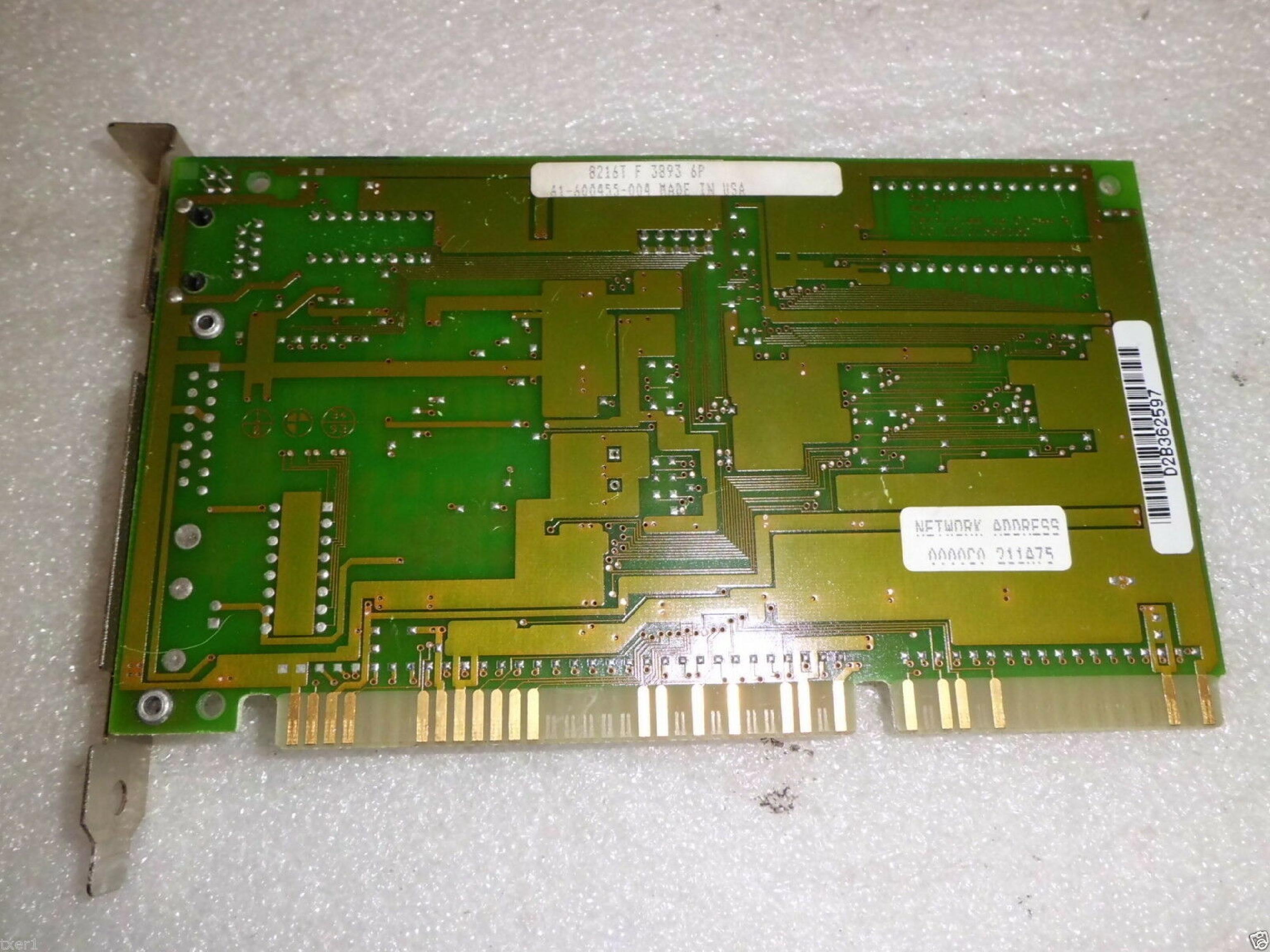 SMC / STANDARD MICROSYSTEMS CORPORATION 61-600455-004 ETHERCARD ELITE 16T ULTRA