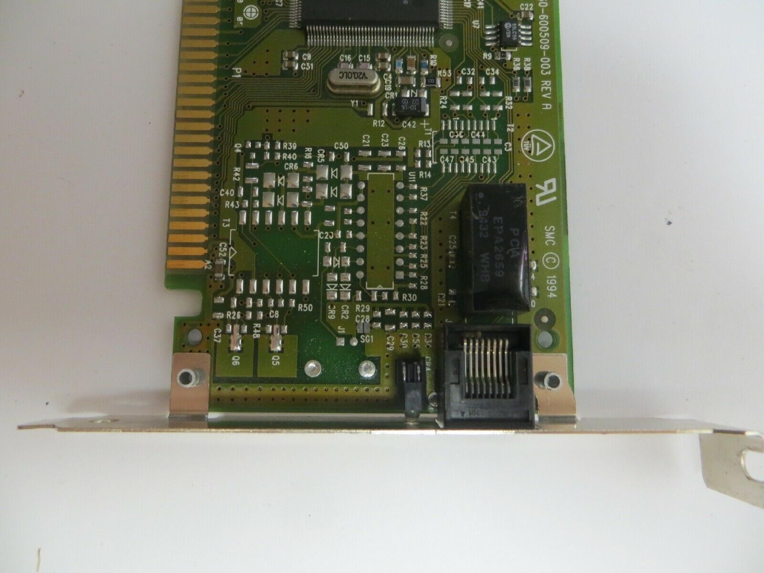 SMC / STANDARD MICROSYSTEMS CORPORATION 83C795QF ISA 10BASE-T RJ45 ETHERNET