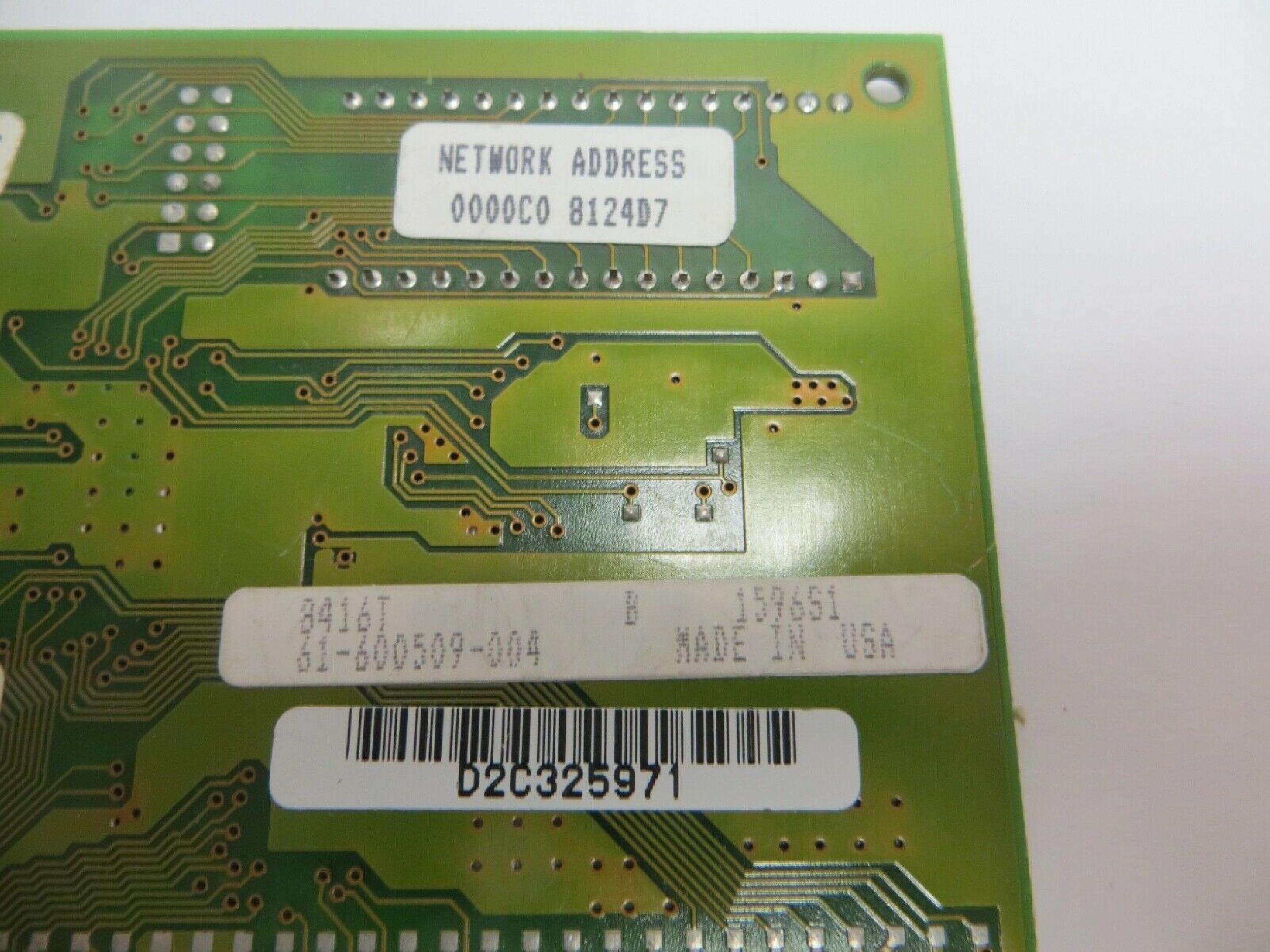 SMC / STANDARD MICROSYSTEMS CORPORATION 83C795QF ISA 10BASE-T RJ45 ETHERNET