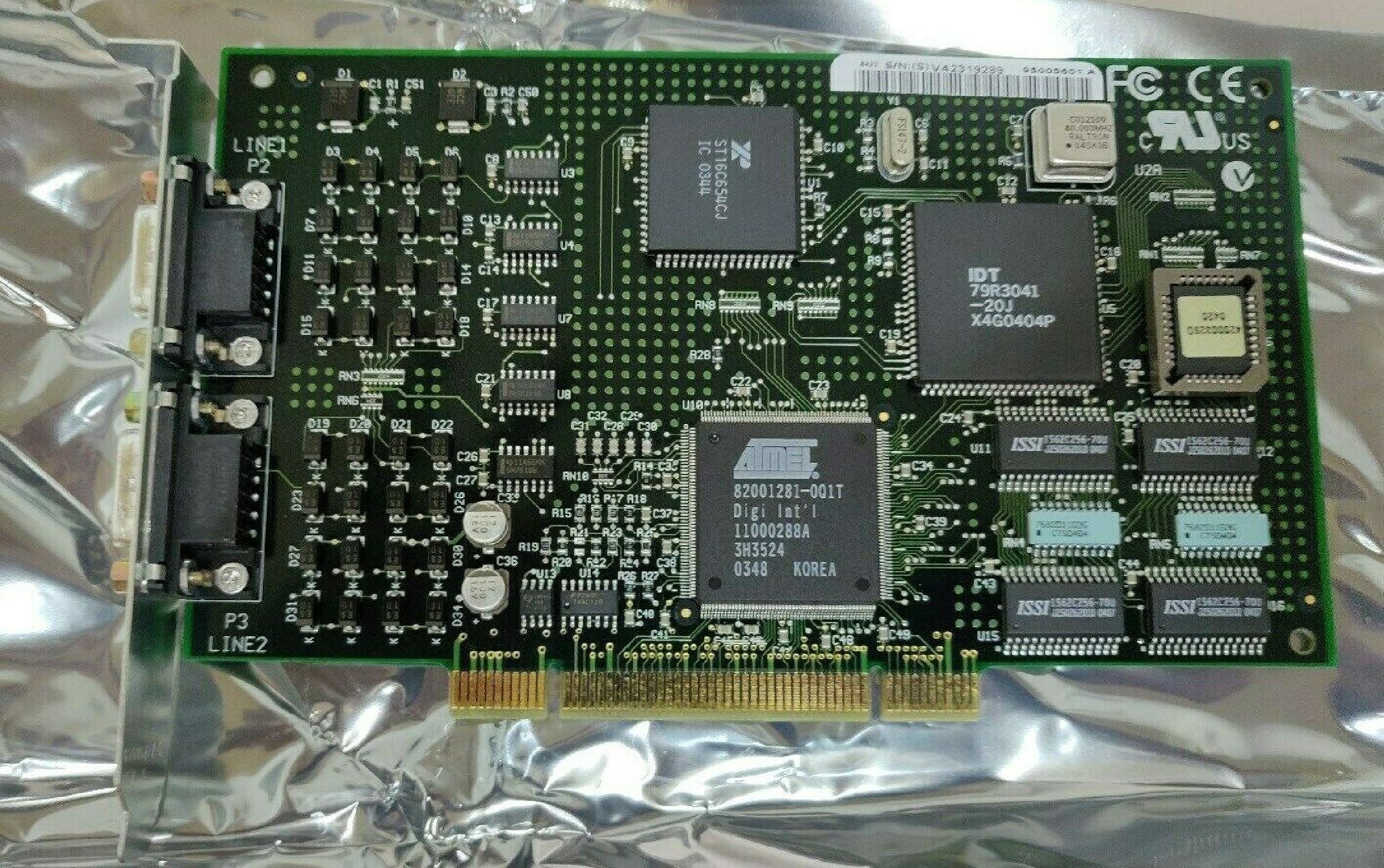 DIGI INTERNATIONAL 95005601 ACCELEPT 4R 920-PCI 4 PORT PCI WITH CABLE AND CARD