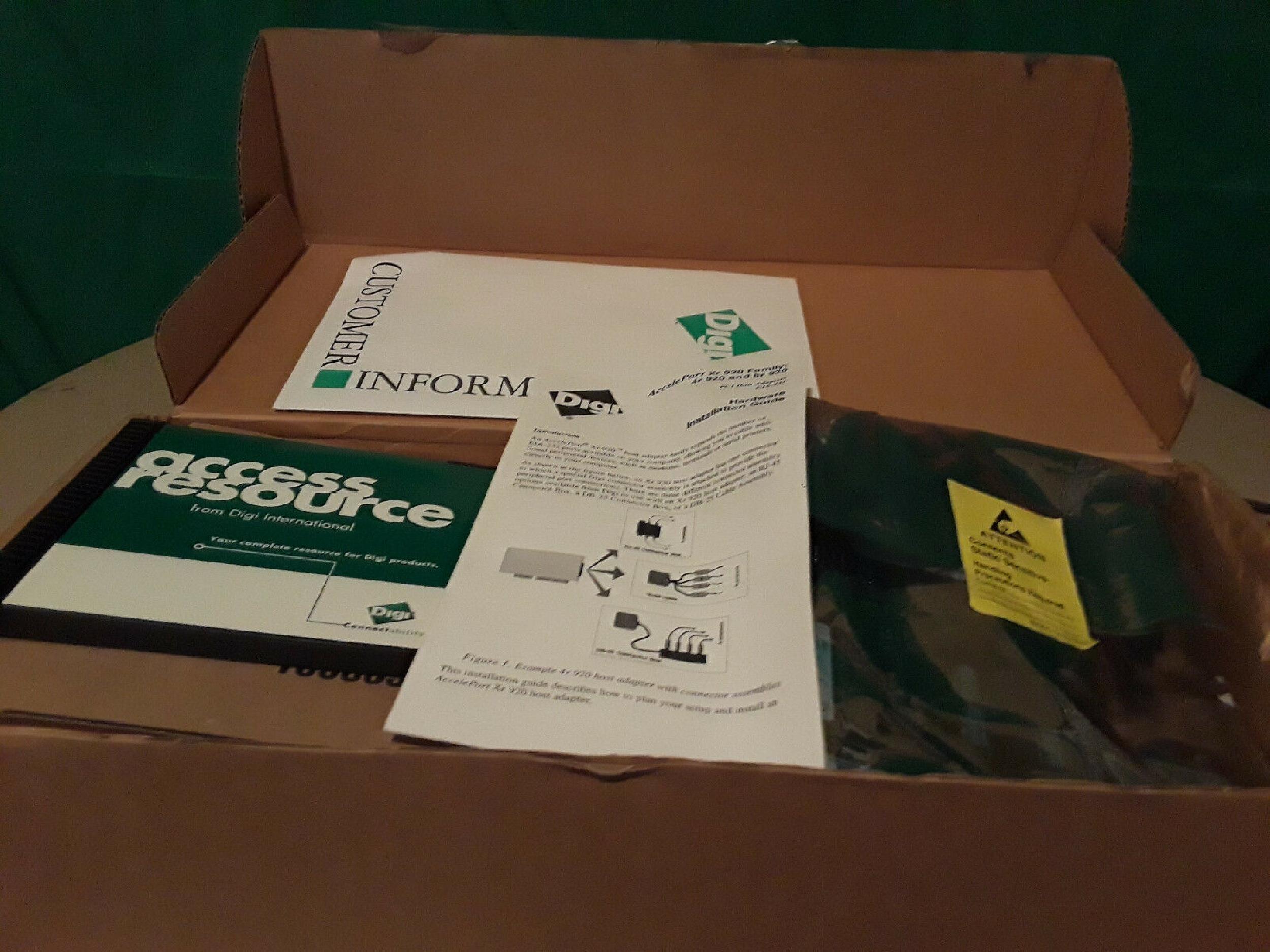 DIGI INTERNATIONAL 70001361 ACCELEPT 4R 920-PCI WITH CABLE