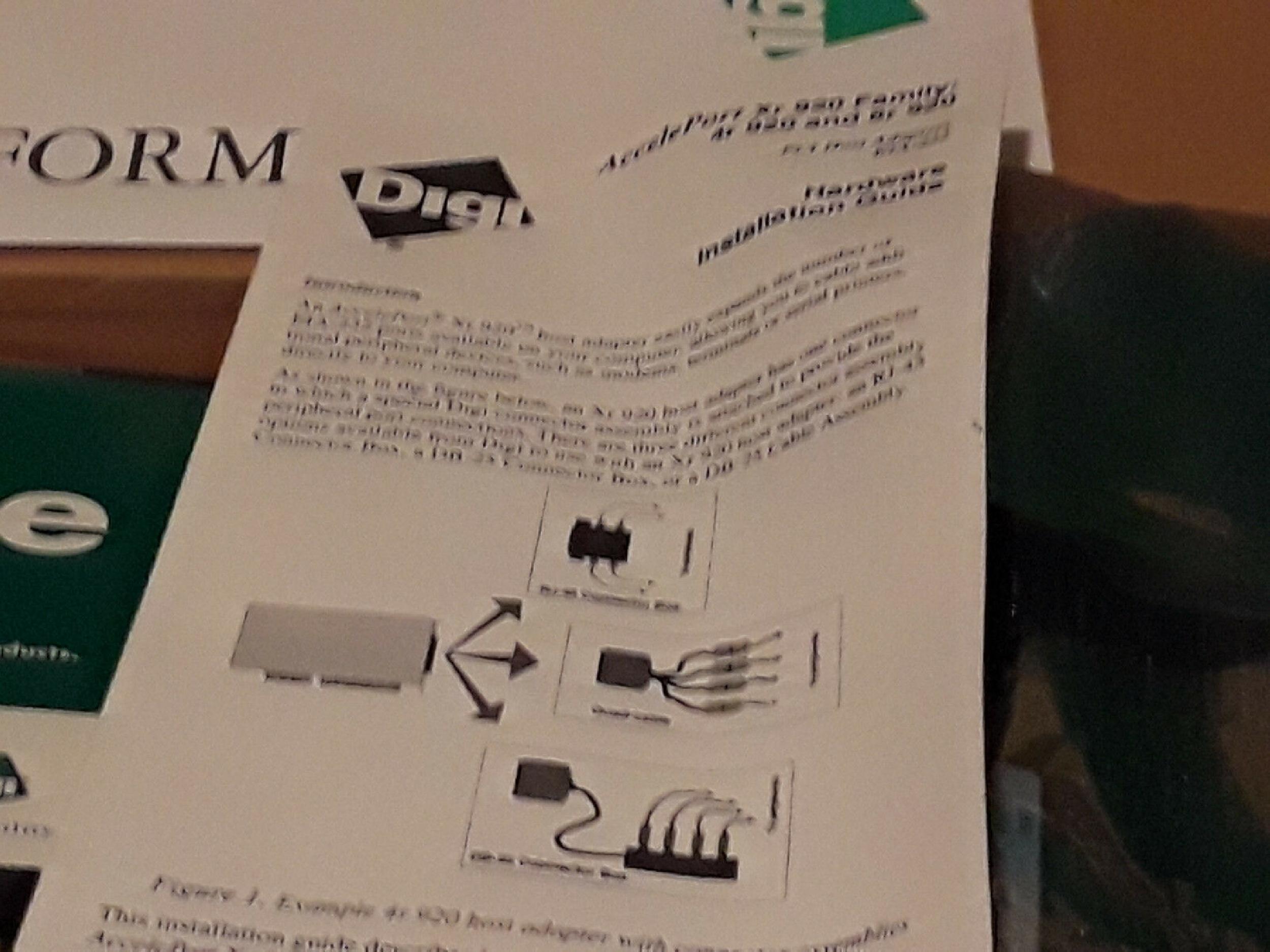 DIGI INTERNATIONAL 70001361 ACCELEPT 4R 920-PCI WITH CABLE