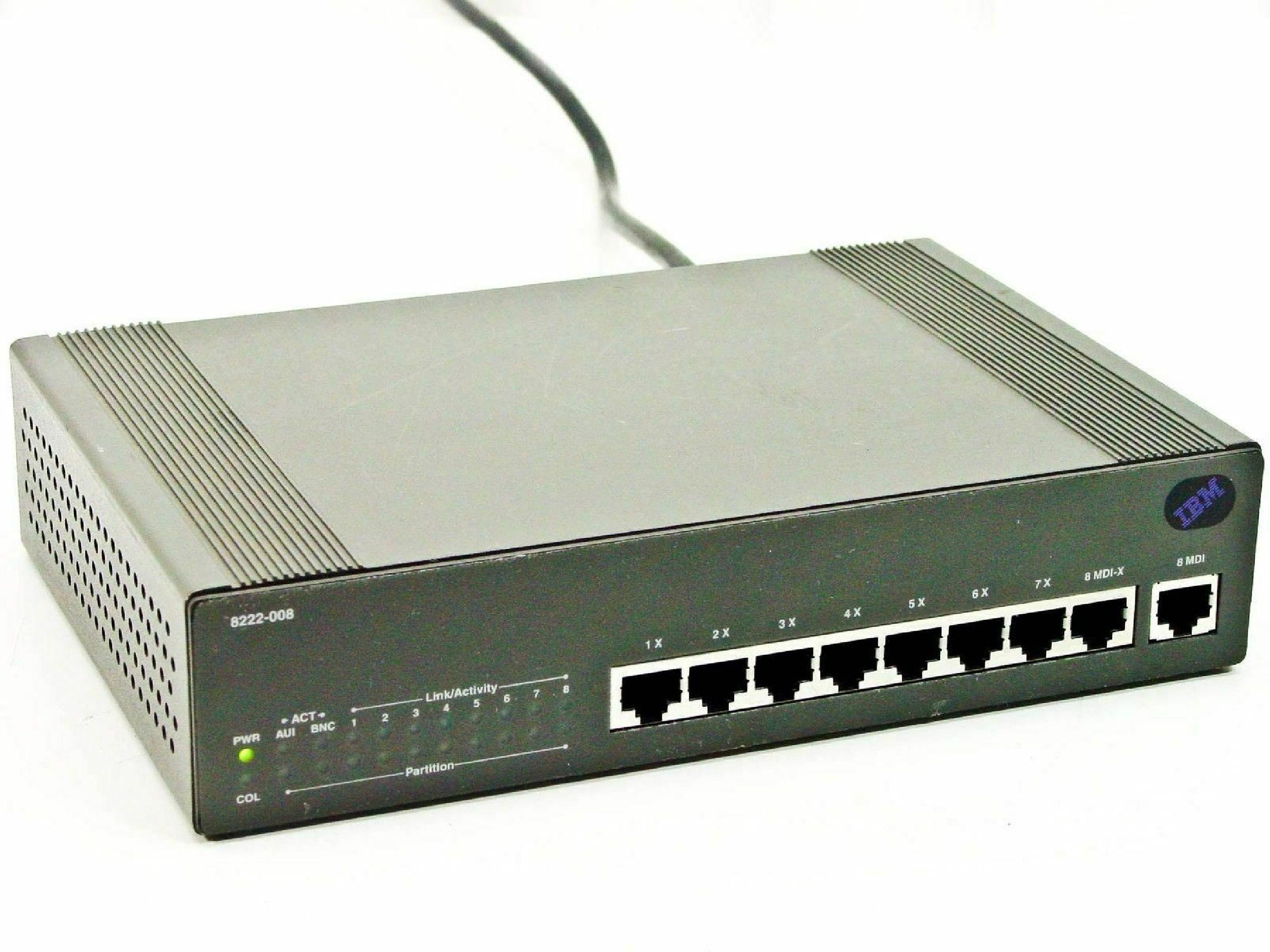 IBM 13H9747 8221 NWAYS ETHERNET W/GROUP HUB