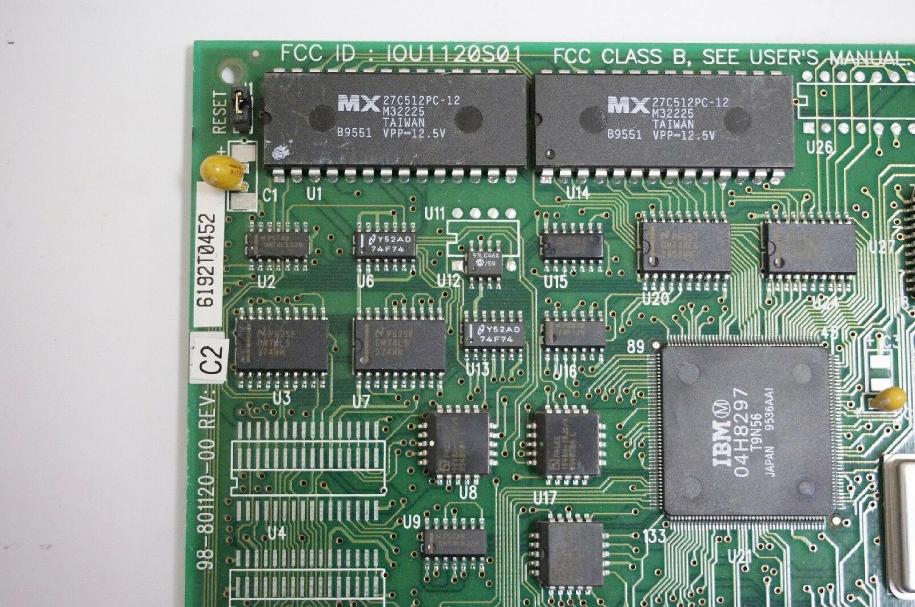 IBM 98-801120-00 ISA TOKEN RING NIC