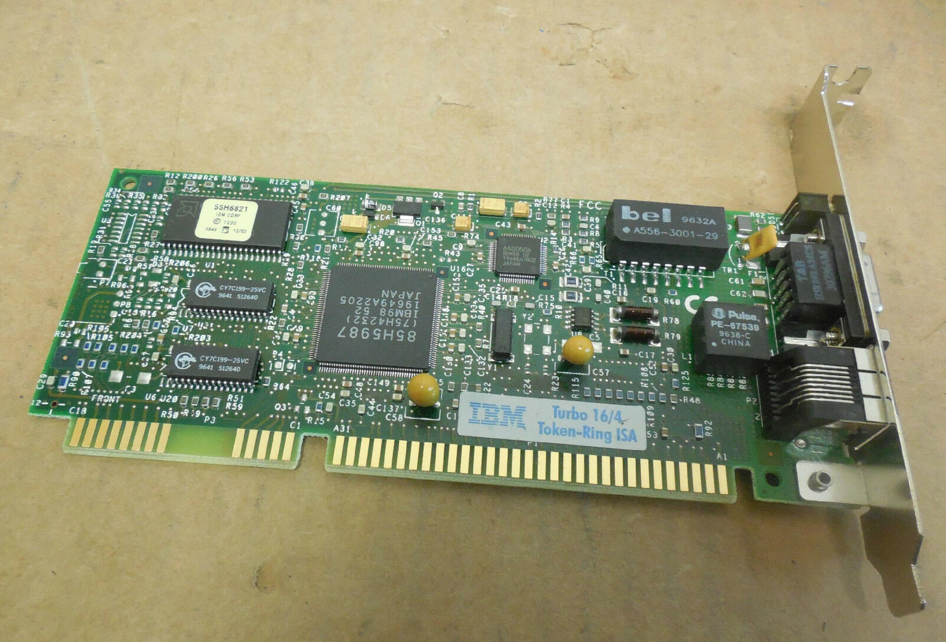 IBM 55H6800 AUTO WAKE TOKEN-RING ISA ADAPTER