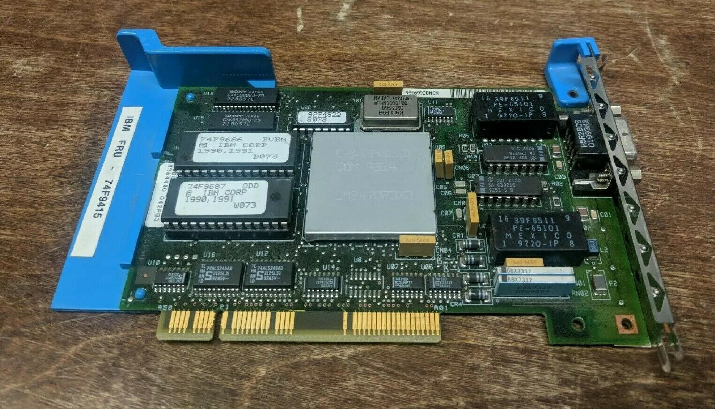 IBM 74F9415 AUTO 16/4 TOKEN RING MICROCHANNEL ADAPTER