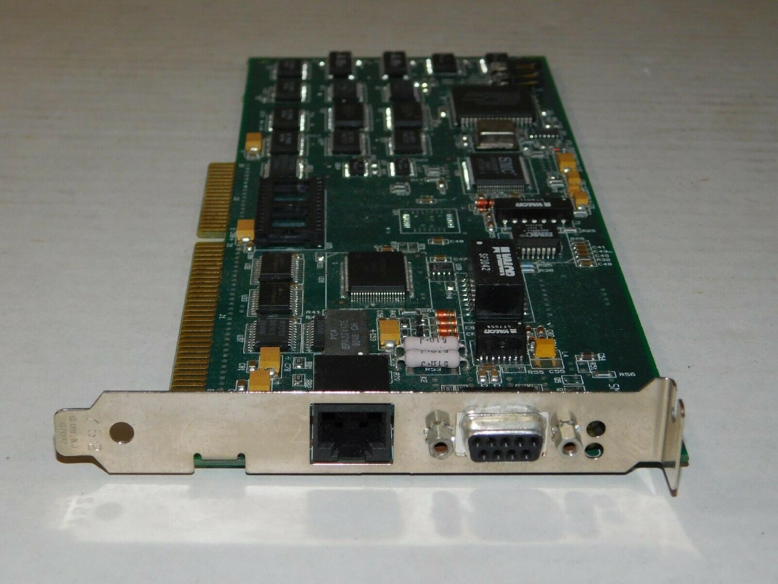 SMC / STANDARD MICROSYSTEMS CORPORATION 8115T ELITE 16/4 TOKEN RING ISA CARD