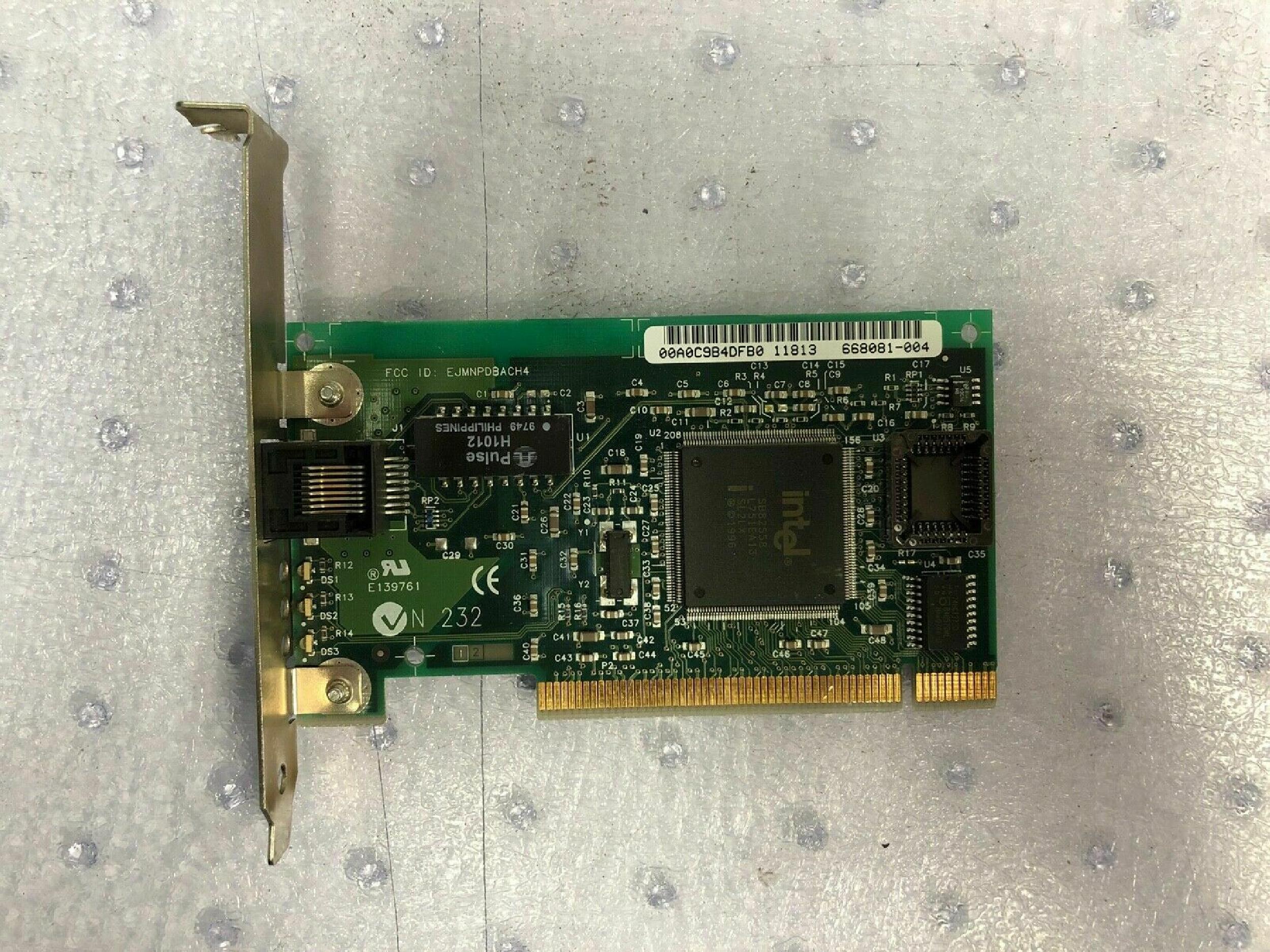 INTEL 668081-004 PRO 100 PCI NIC