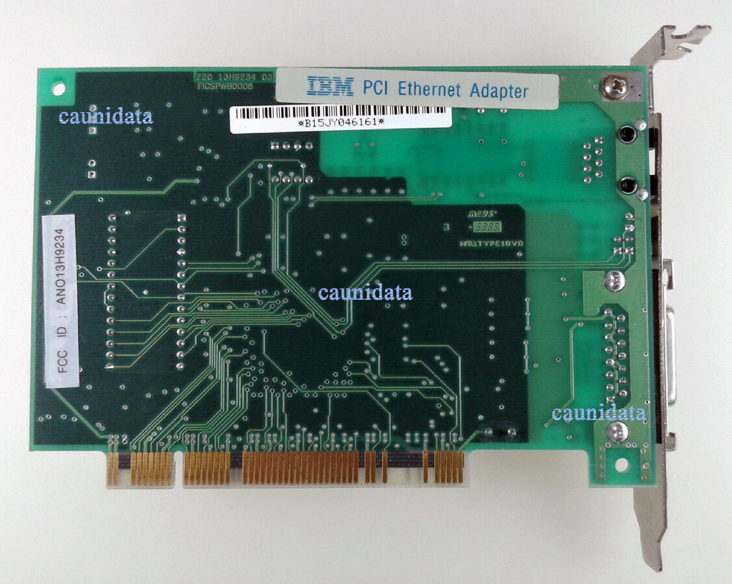 IBM 13H9238 PCI BUSMASTERING ETHERNET 10BT AUI WITH AMD PCNET-PCI III AM79C9