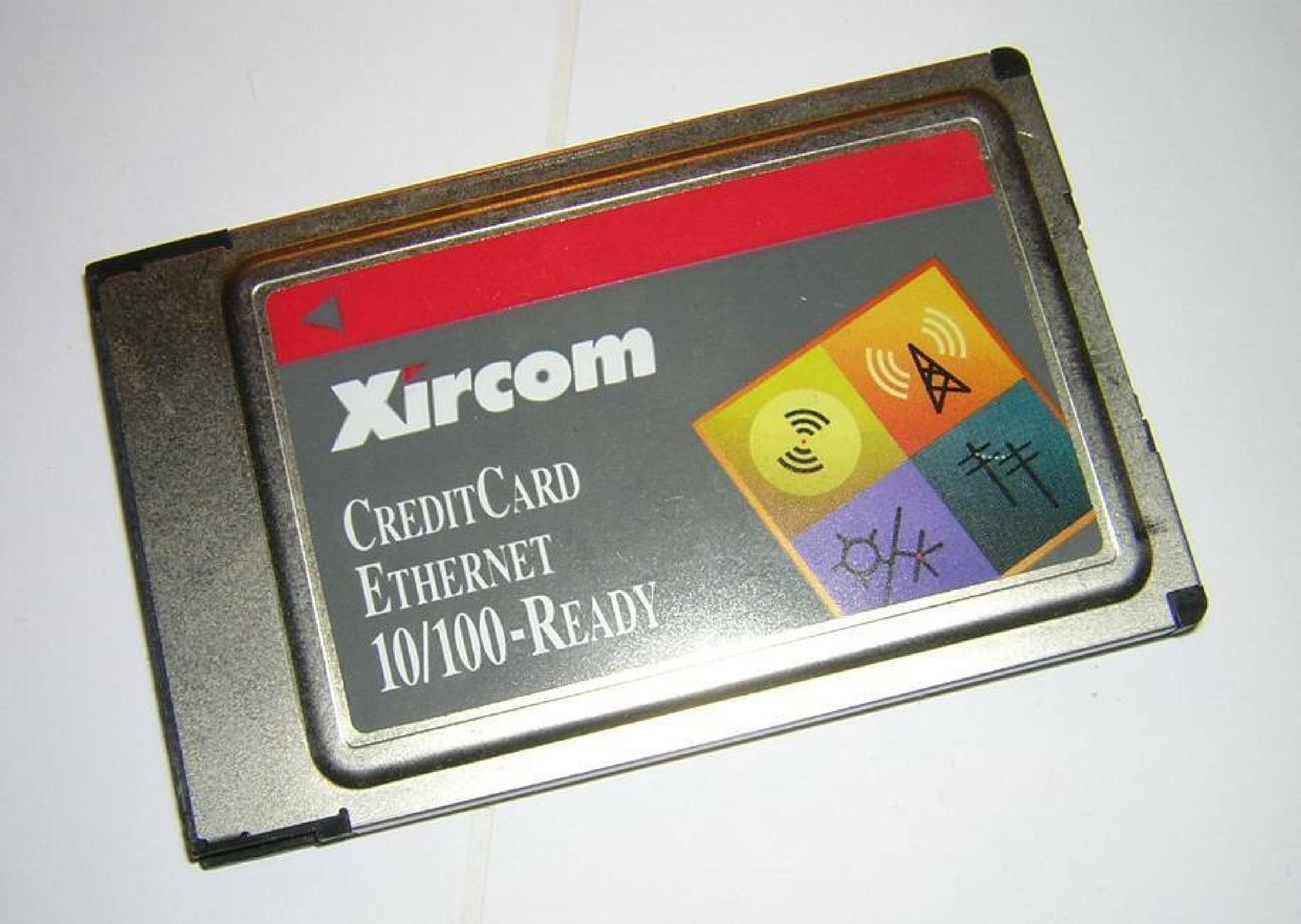 XIRCOM CE3B-100BTX CREDIT CARD ETHERNET ADAPTER 10/100-READY