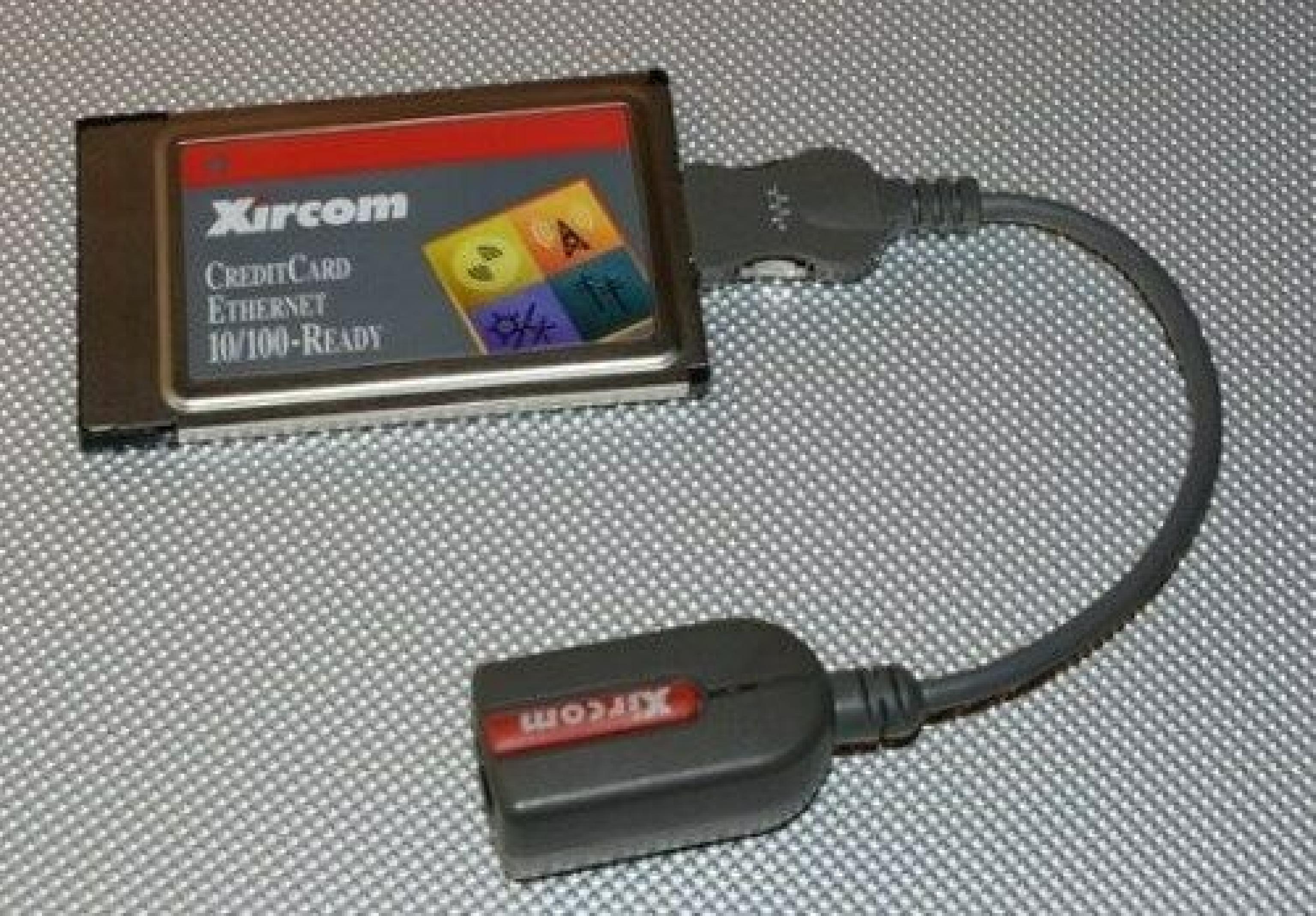 XIRCOM CE3B-100BTX CREDIT CARD ETHERNET ADAPTER 10/100-READY