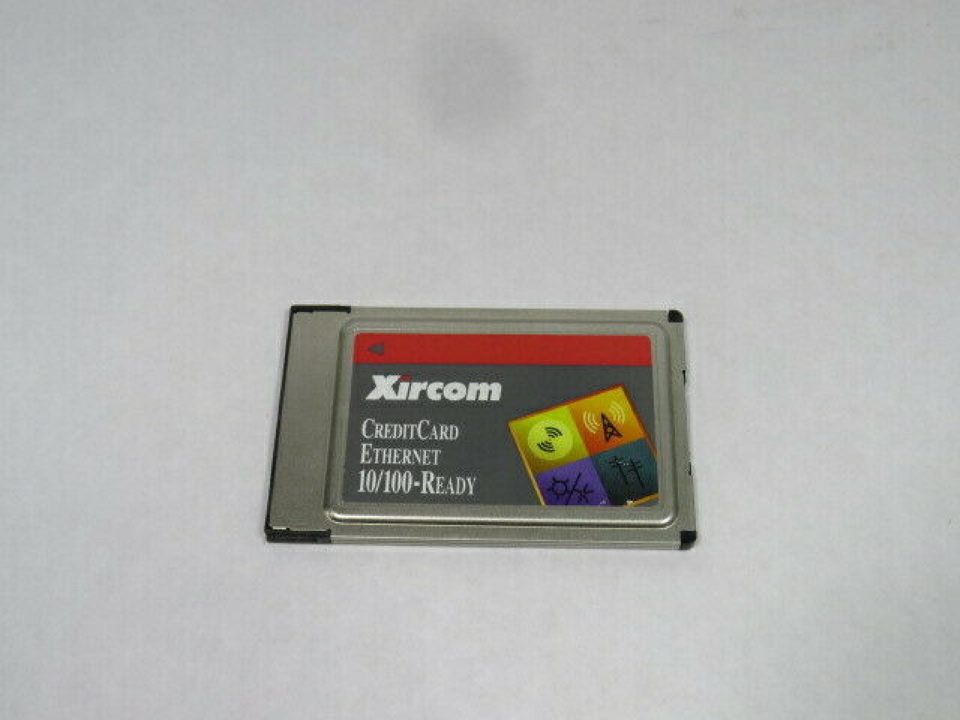 XIRCOM CE3B-100BTX CREDIT CARD ETHERNET ADAPTER 10/100-READY