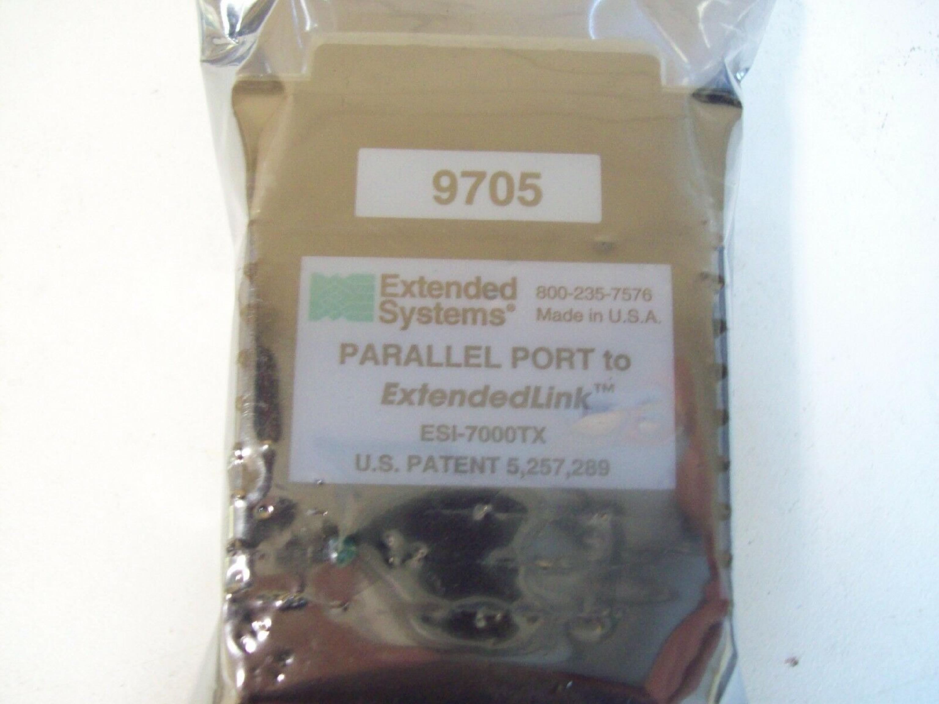 EXTENDED SYSTEMS ESI-7000TX PARALLEL PORT TO EXTENDEDLINK