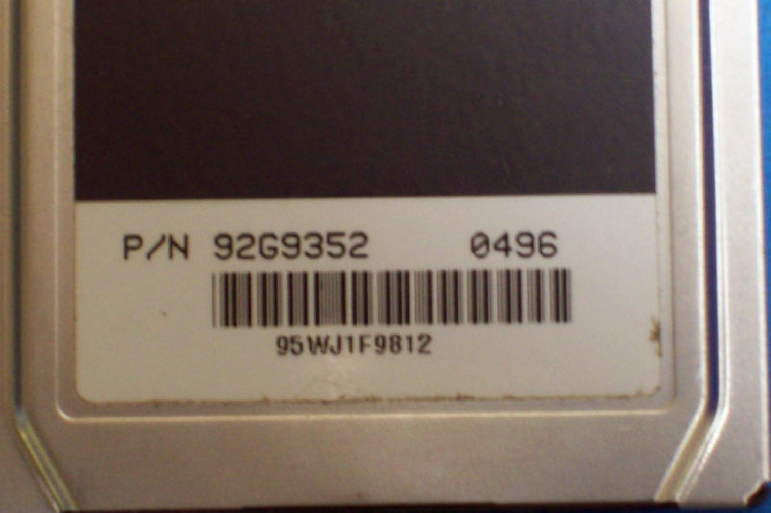 IBM 92G9352 TR ADAPTER-PCMCIA-16/4 WITH CABLE