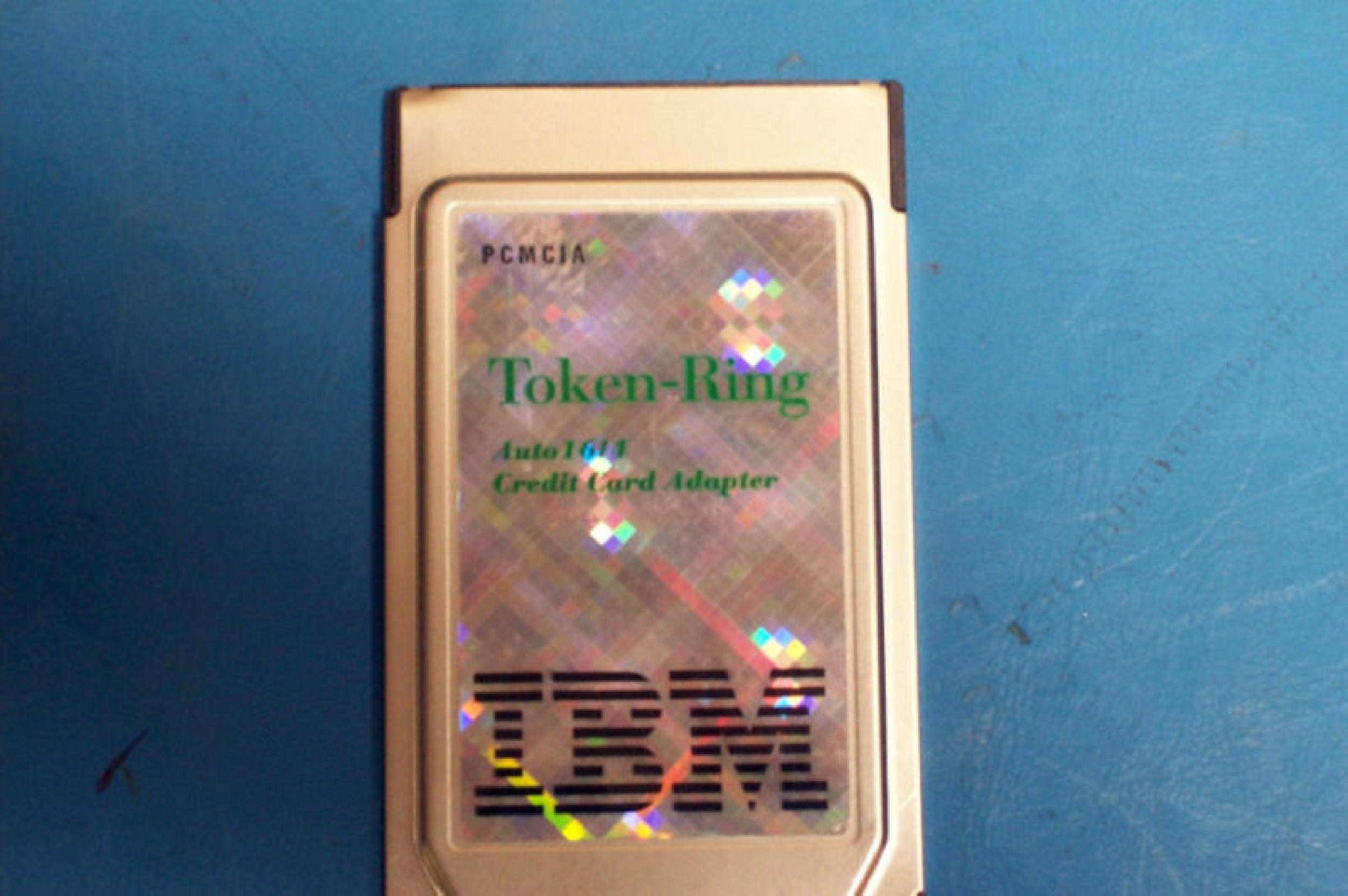 IBM 92G9352 TR ADAPTER-PCMCIA-16/4 WITH CABLE