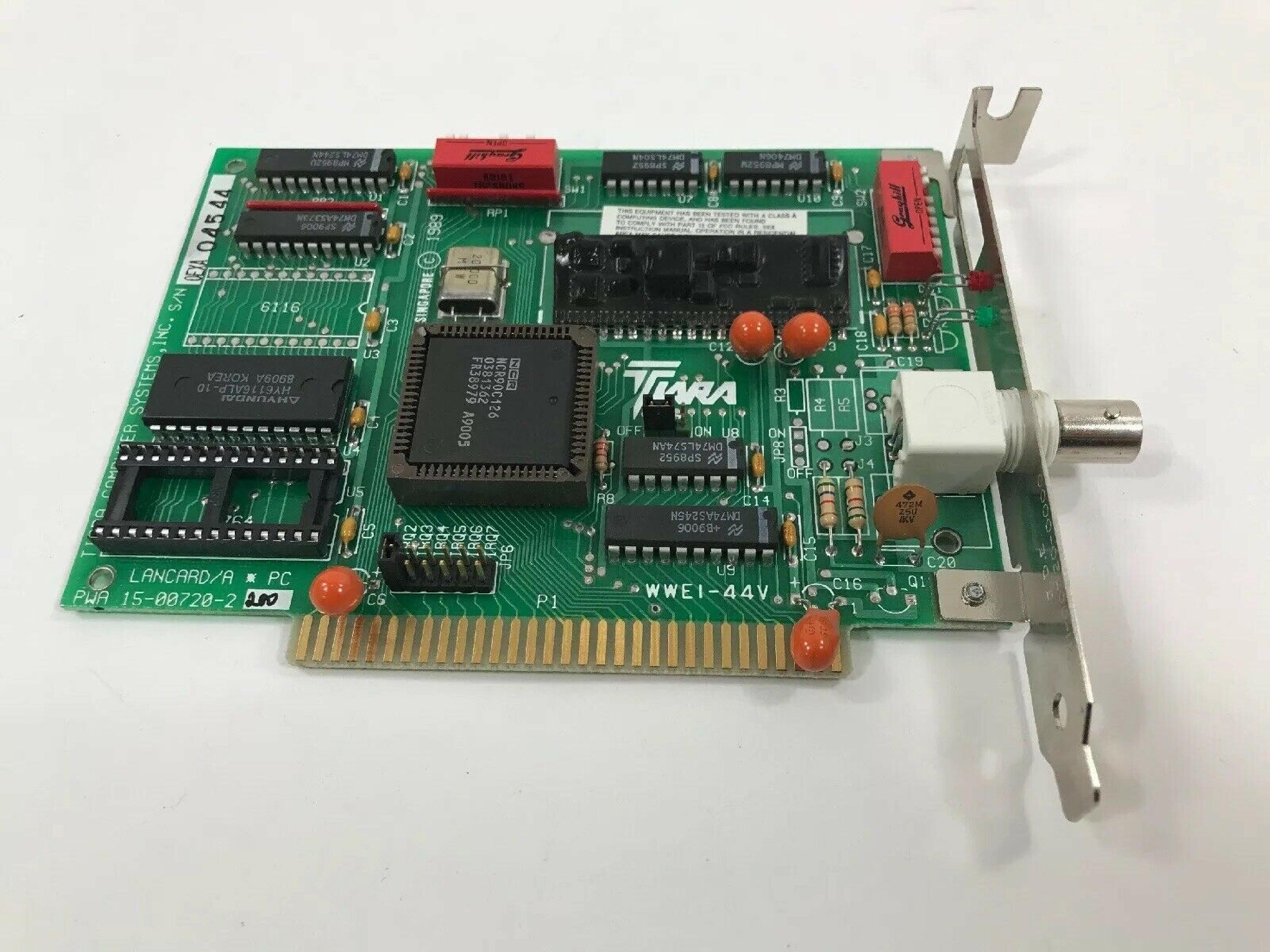 TIARA LANCARD/A 8BIT ISA ARCNET CARD