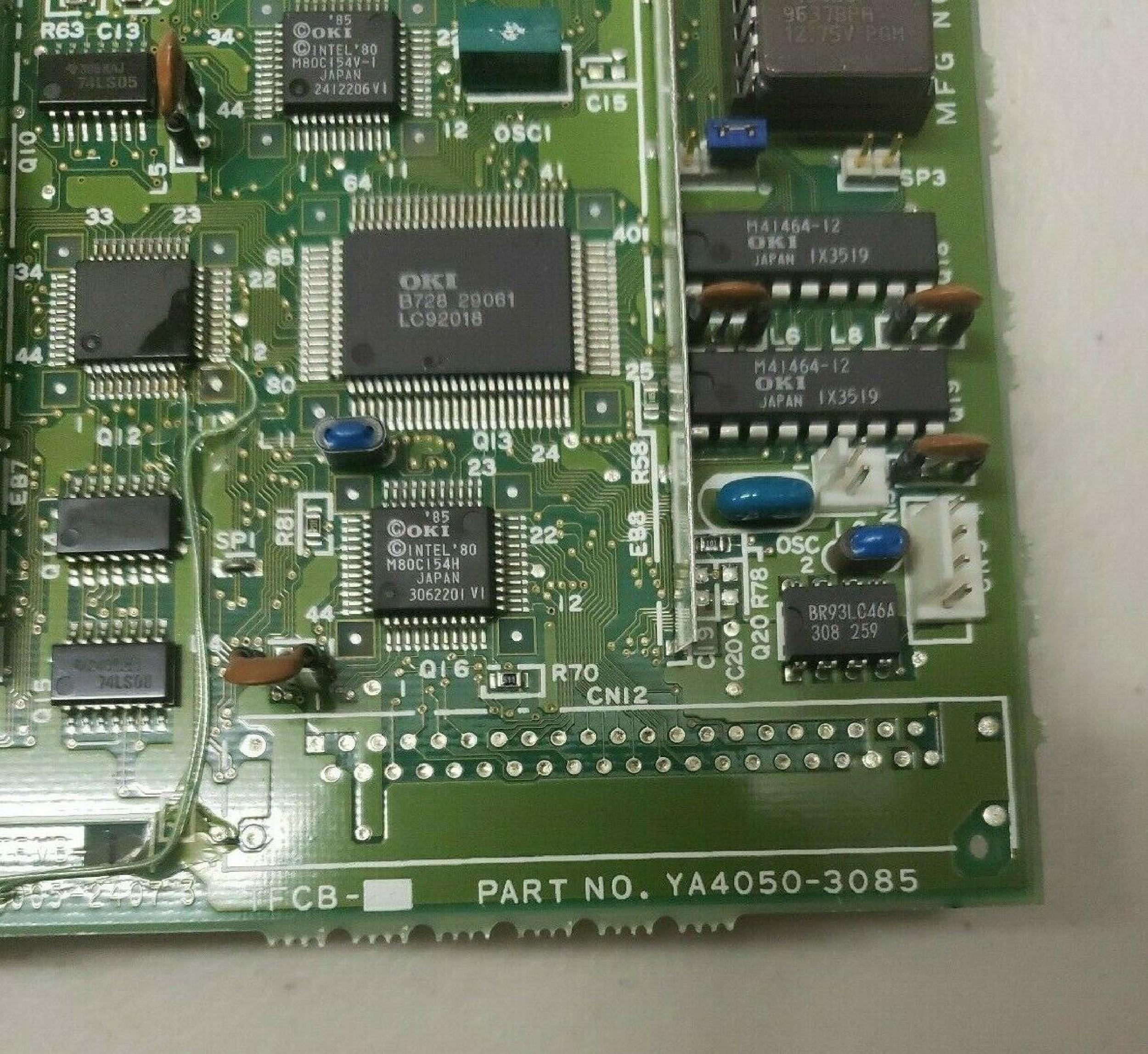 OKIDATA YA4050-3085 MAIN LOGIC BOARD ML 395
