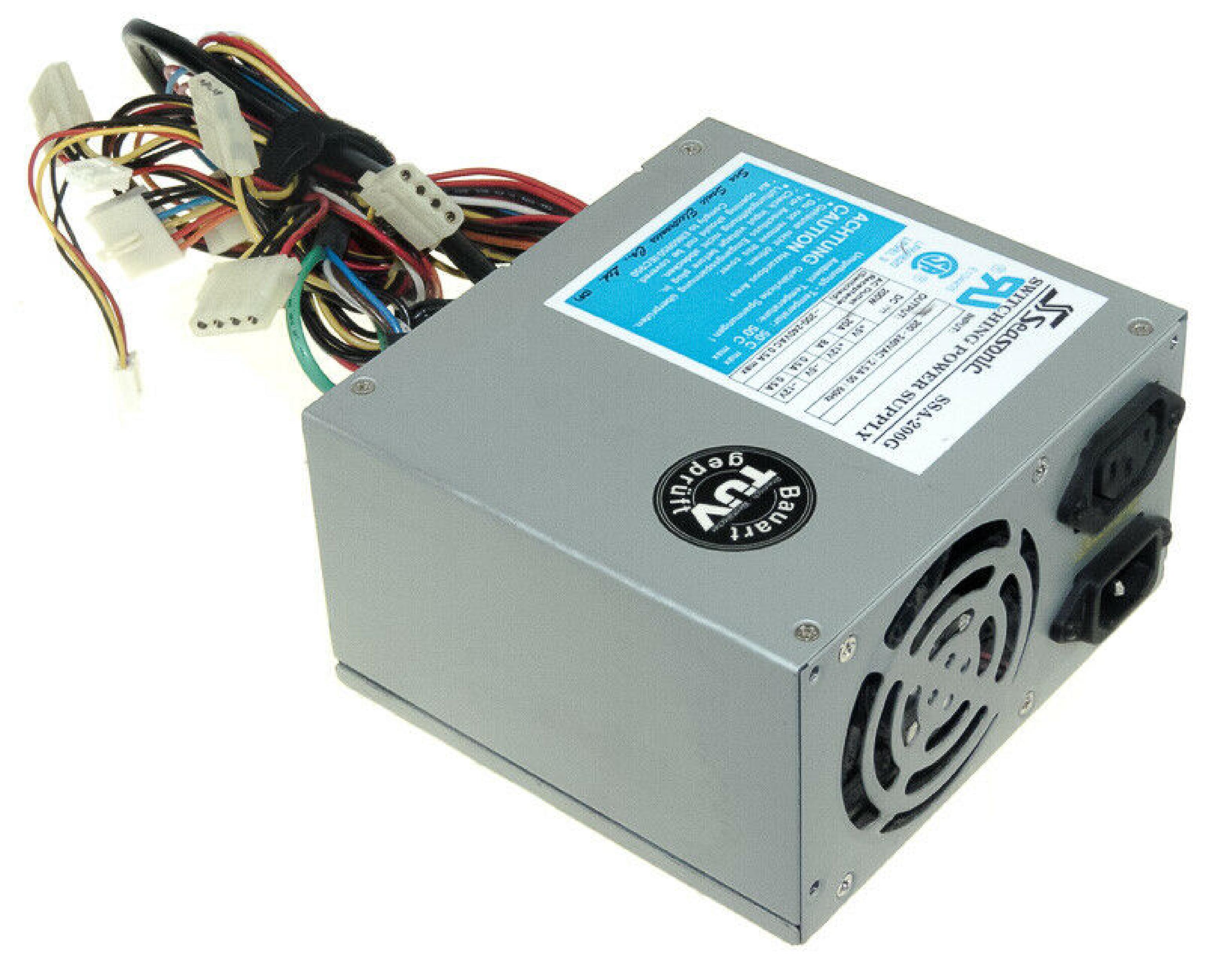 SEASONIC SSA-200G 200W AT STYLE POWER SUPPLY