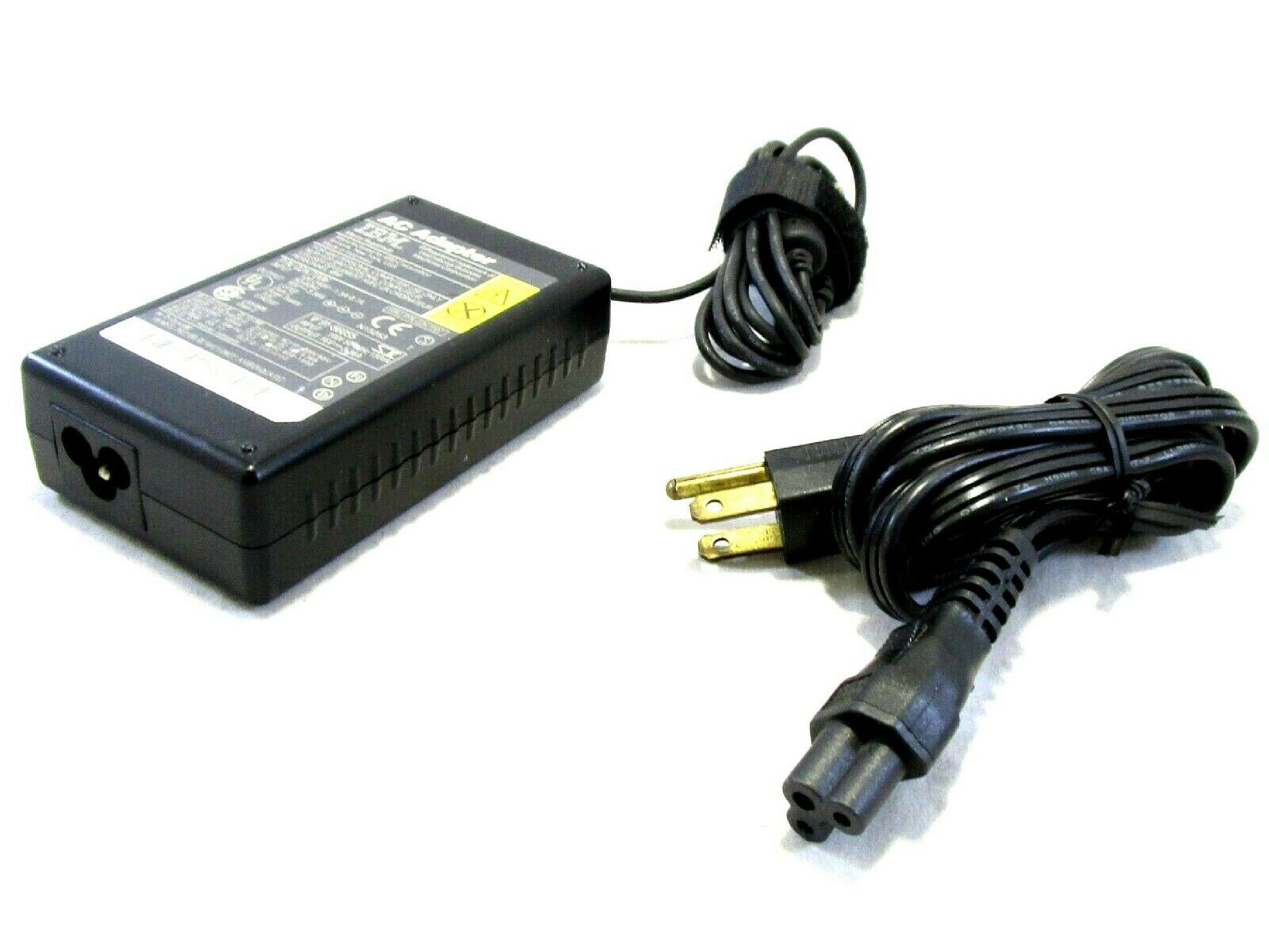 IBM 02K7006 THINKPAD AC ADAPTER WITH POWER CORD 16V DC 3.36A BARREL CONNECTOR