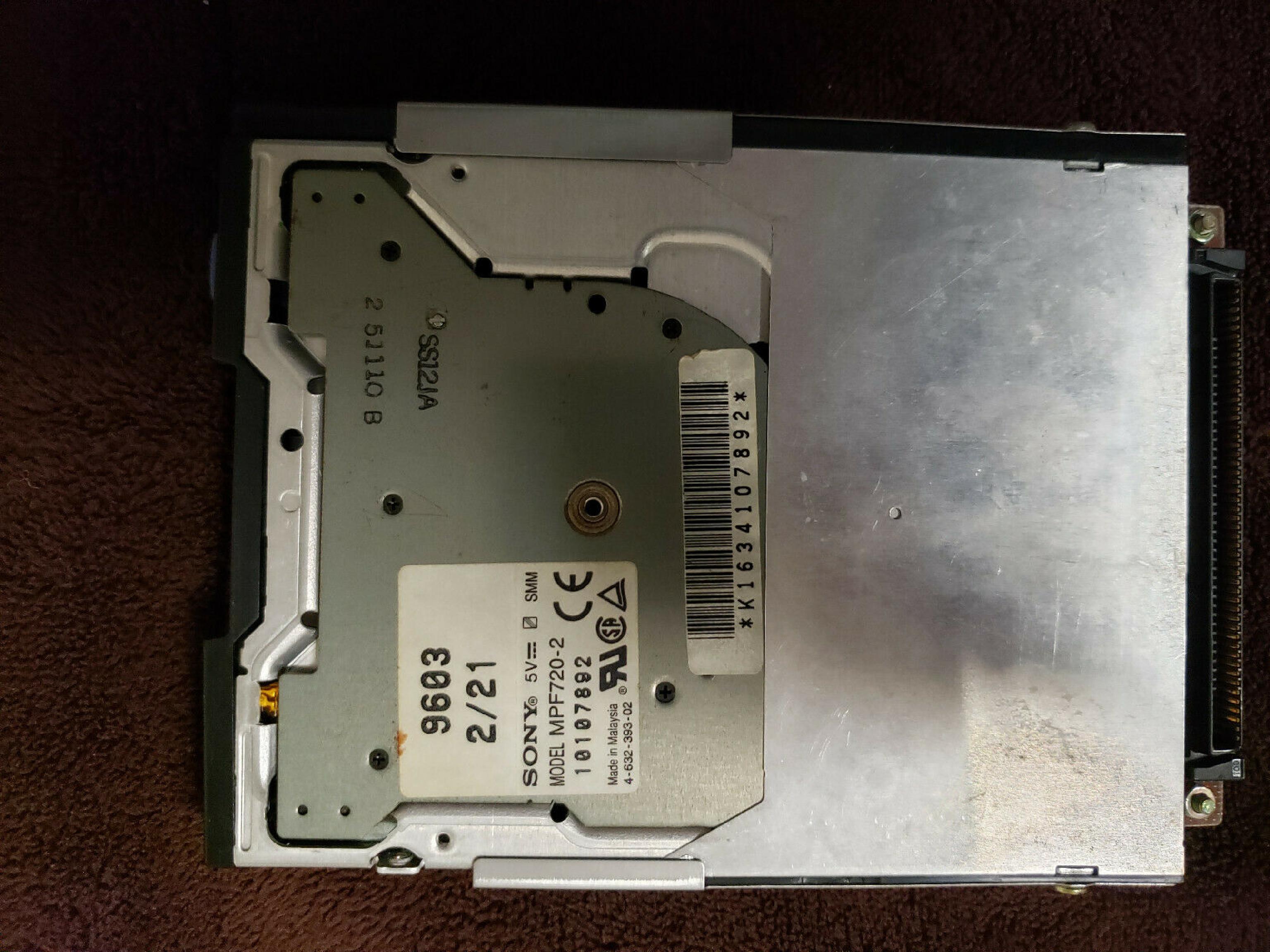 IBM 29H9230 THINKPAD INTERNAL FLOPPY DRIVE