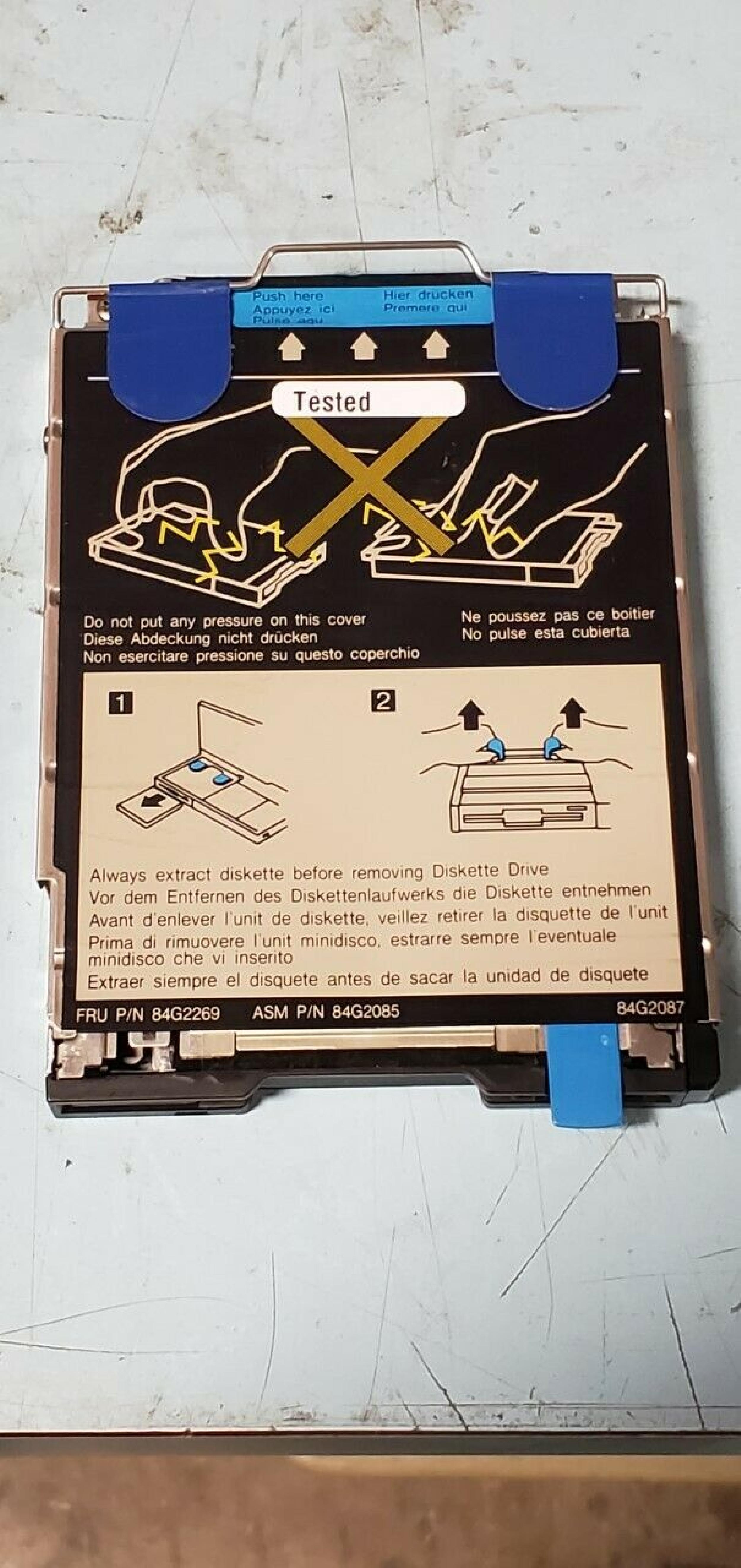 IBM 84G2269 THINKPAD INTERNAL FLOPPY DRIVE