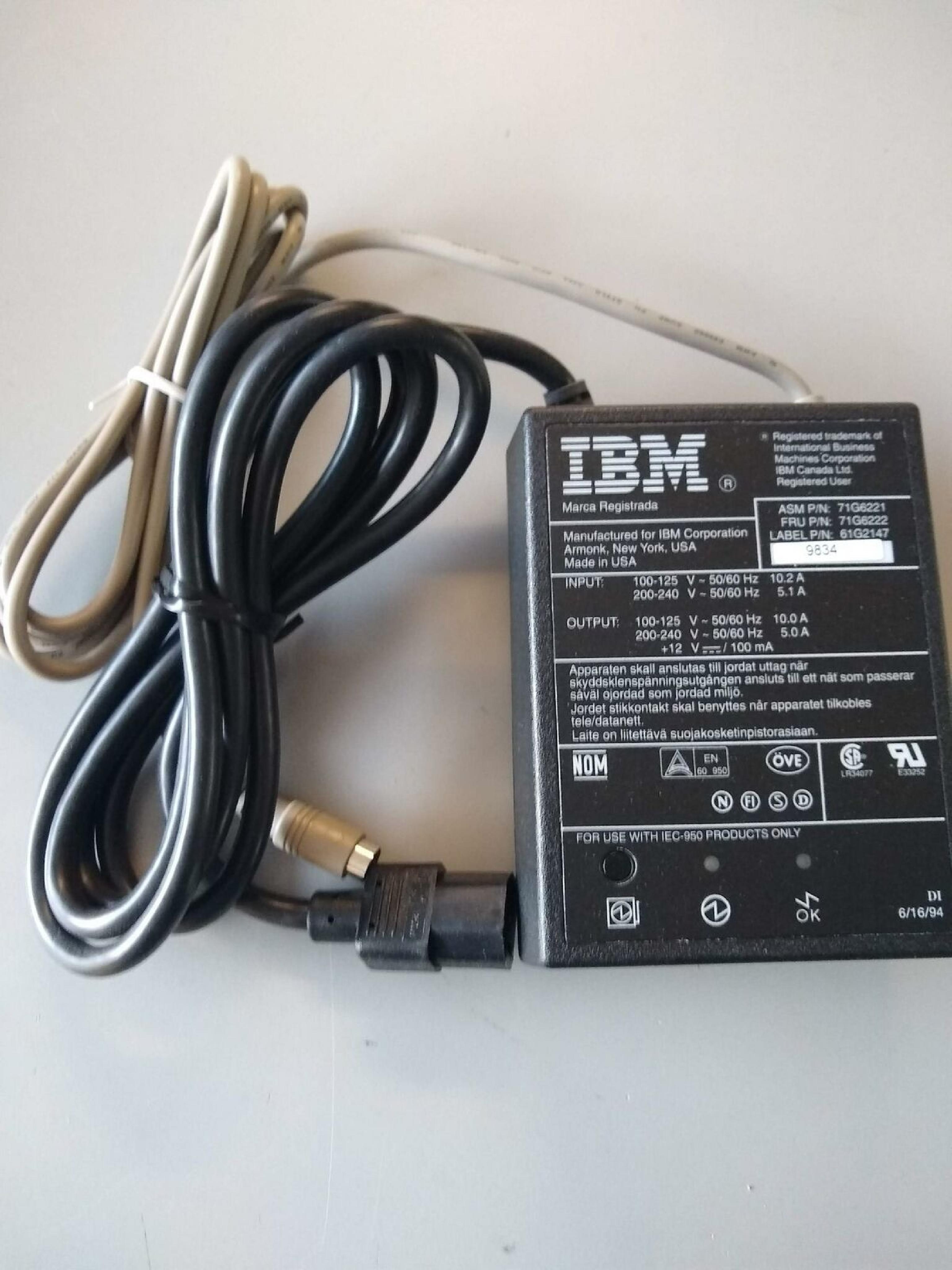 IBM 71G6222 ADVANCED SYSTEMS MANAGEMENT EXTERNAL POWER CONTROL UNIT