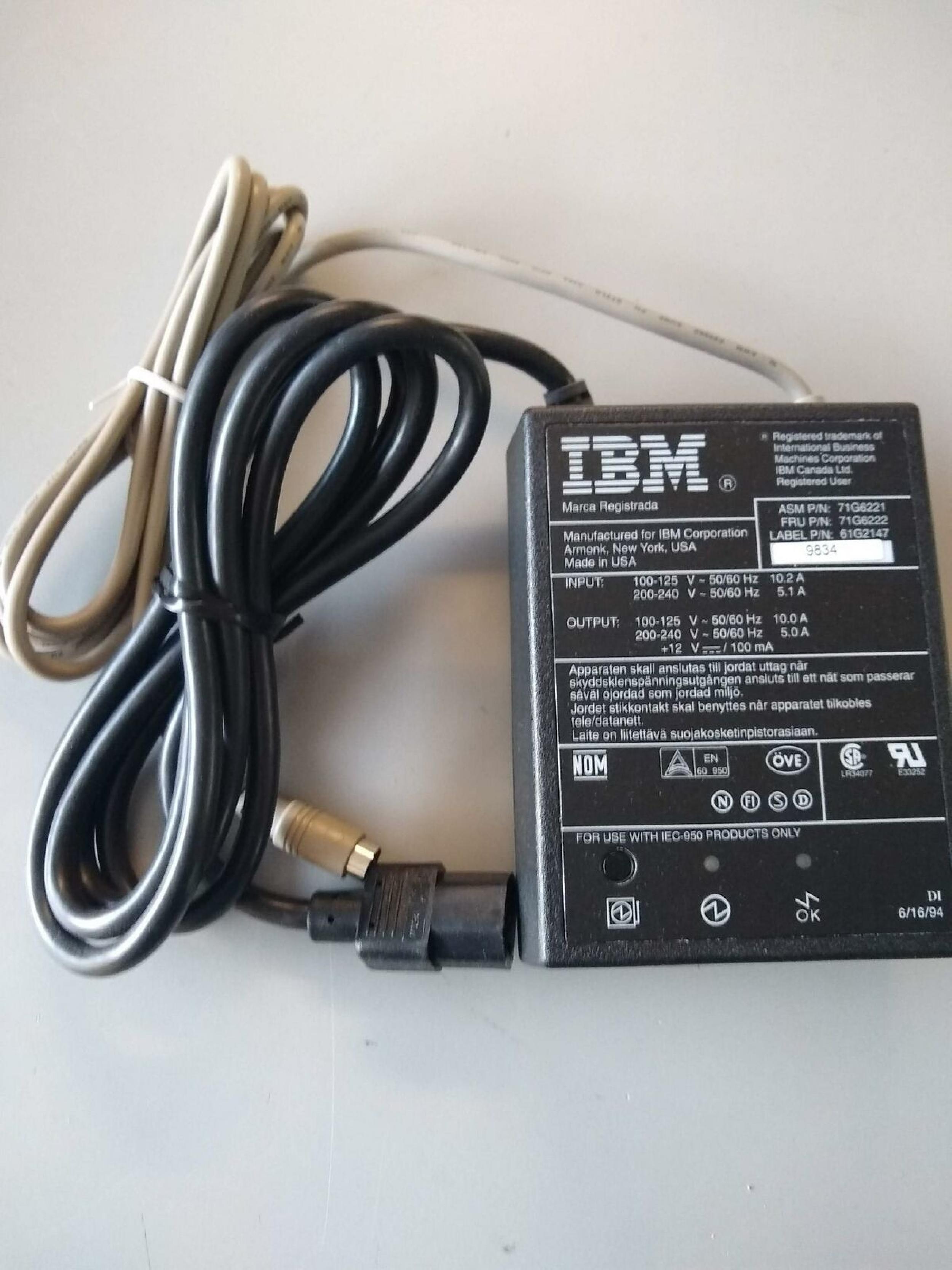 IBM 61G2147 ADVANCED SYSTEMS MANAGEMENT EXTERNAL POWER CONTROL UNIT