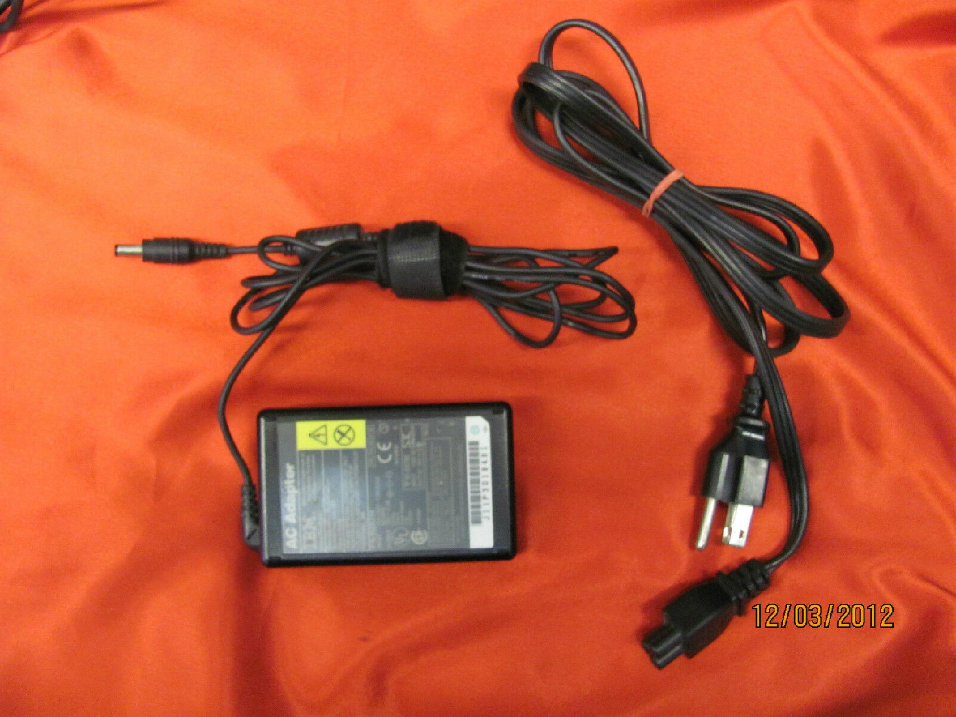 IBM 85G6734 THINKPAD AC ADAPTER 16V 2.2A