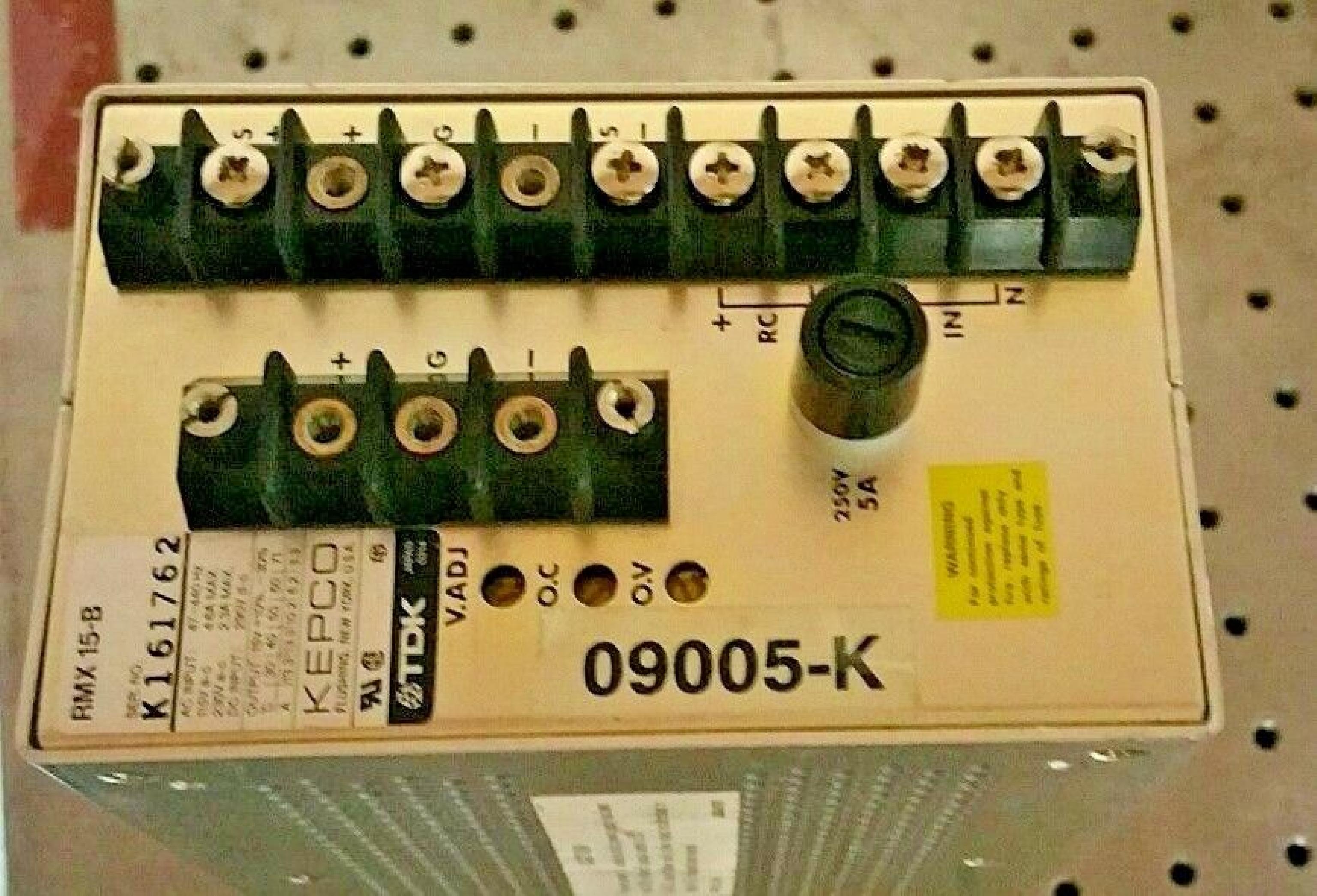 TDK / KEPCO RMX 15-B VOLTAGE DEVICE