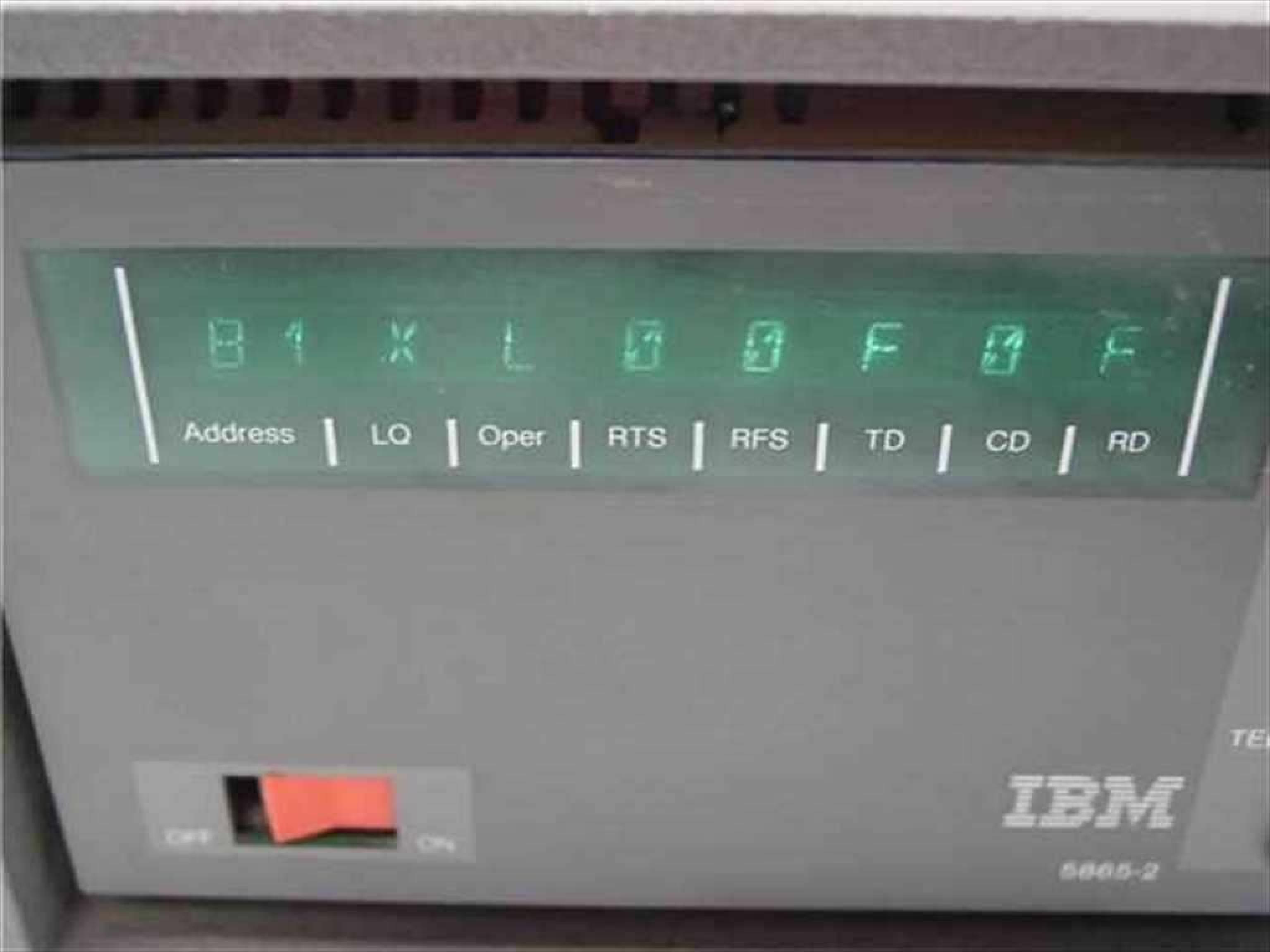 IBM 5865-2 5865-2 MODEM