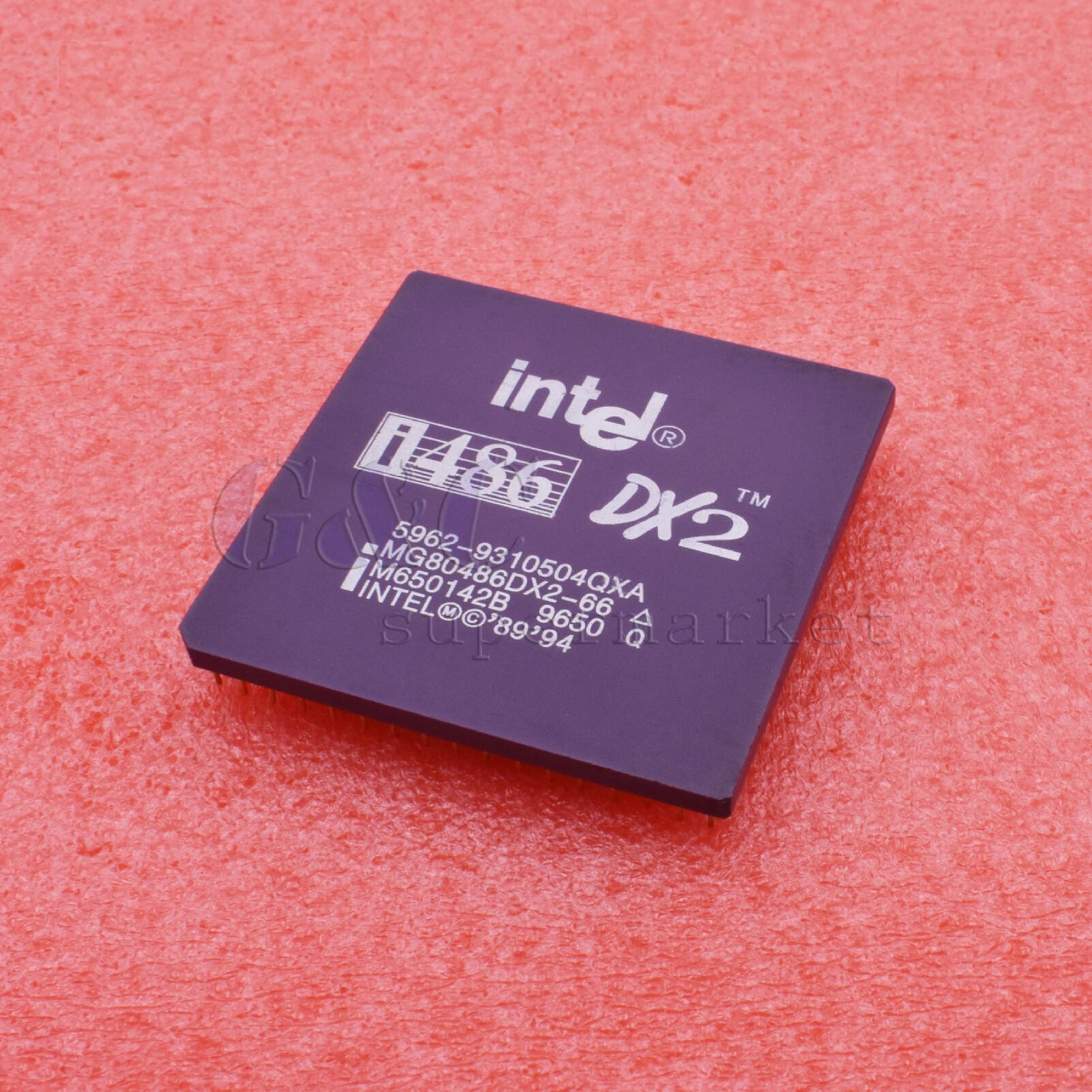 INTEL 80486DX2-66 486-DX2/66 PROCESSOR