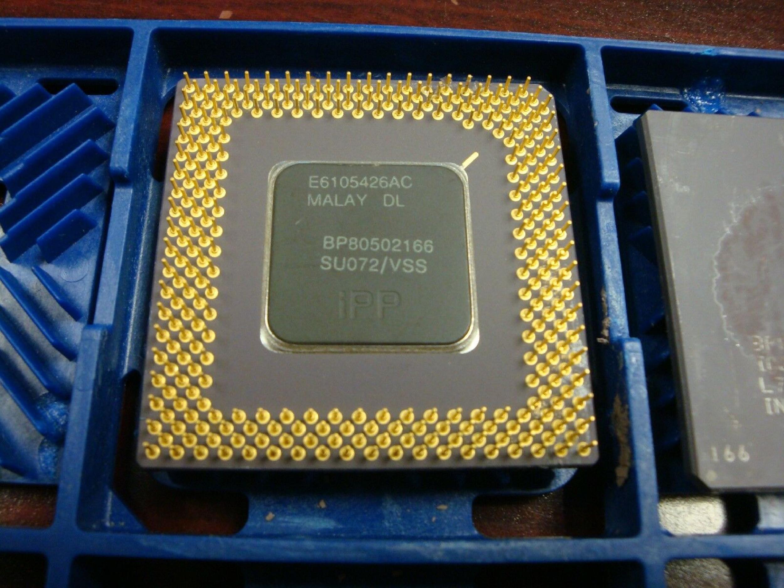 INTEL A80502166 166MHZ CLASSIC PENTIUM PROCESSOR CPU