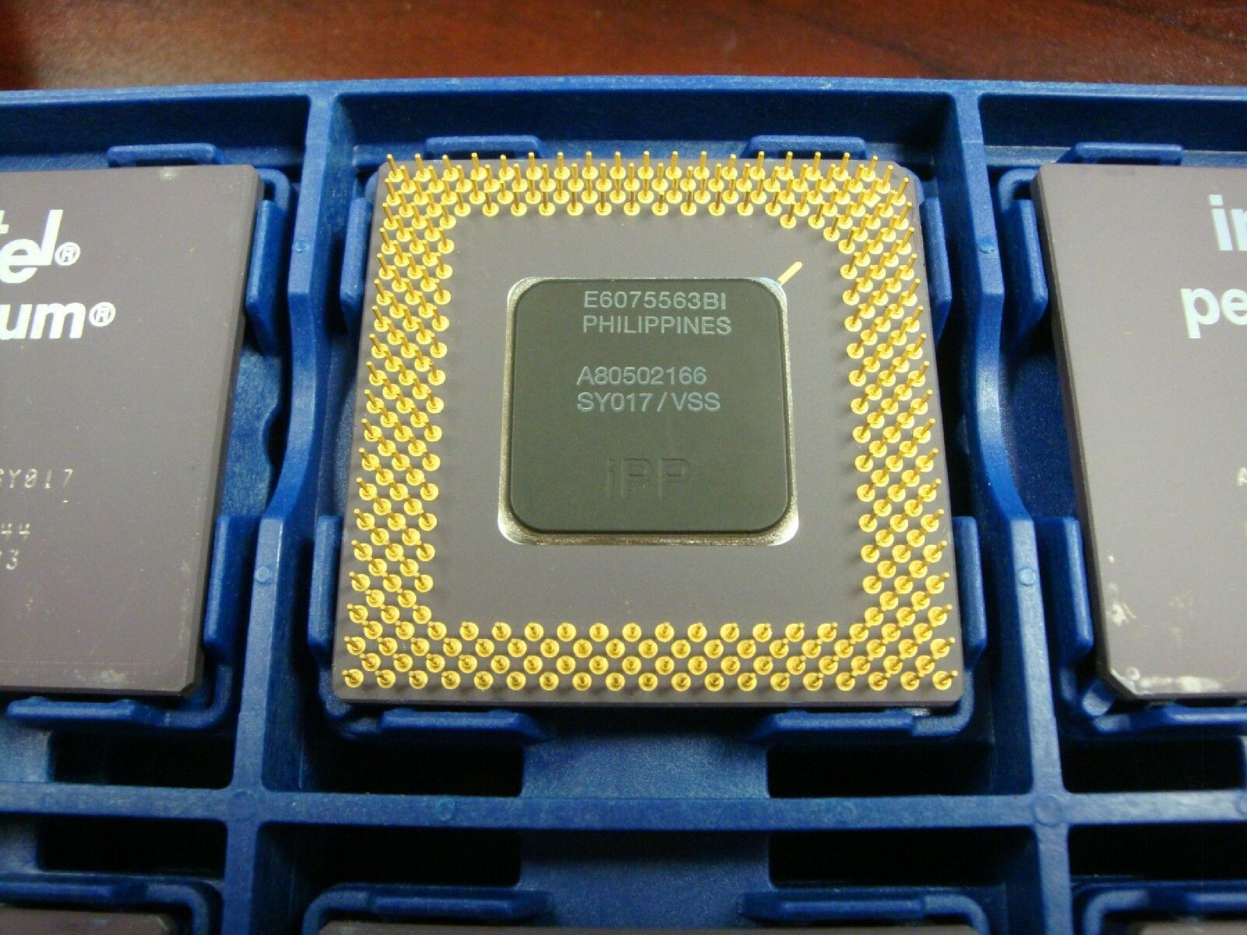 INTEL A80502166 166MHZ CLASSIC PENTIUM PROCESSOR CPU
